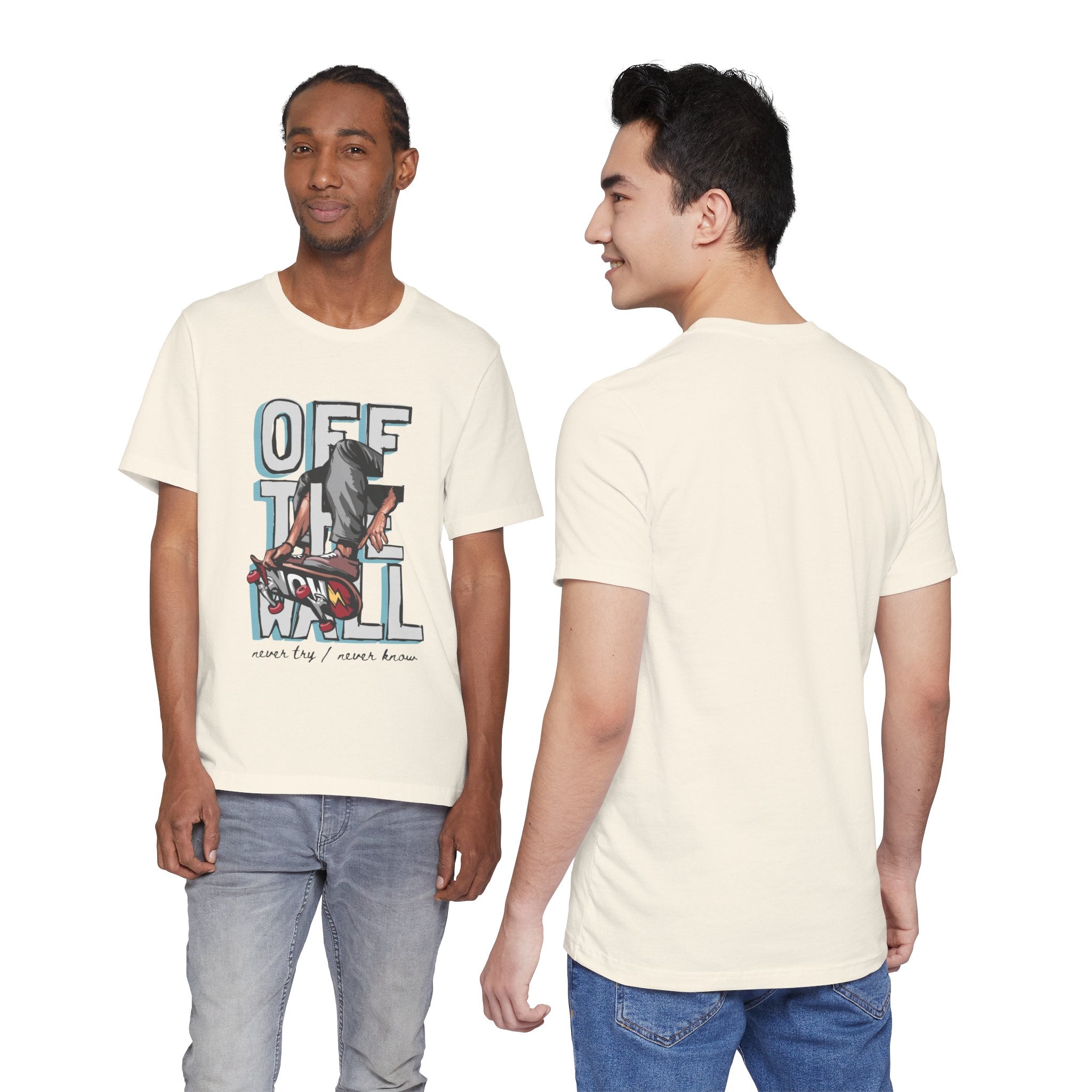 Off The Wall Skateboard T-Shirt — Retro Skate Graphic Tee
