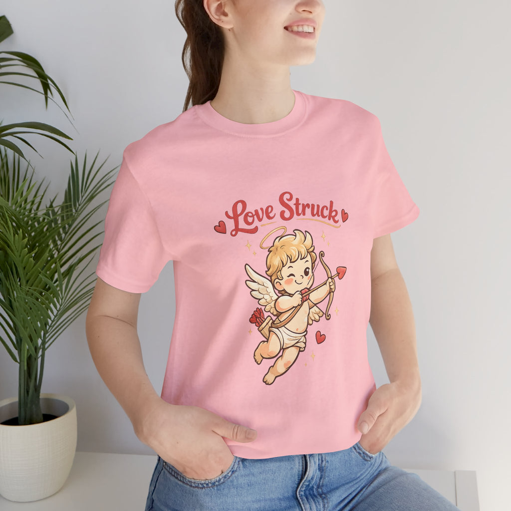 Cupid 'Love Struck' Tee — Cute Vintage Cupid Valentine T-Shirt
