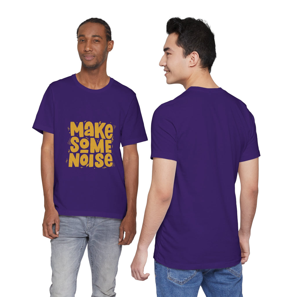 Make Some Noise T‑Shirt — Retro Bold Graphic Tee