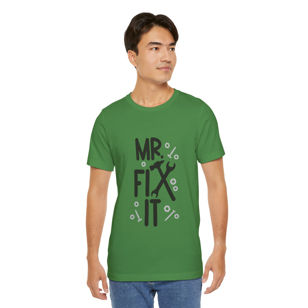 Mr. Fix It T-Shirt – Funny Handyman Tool Tee for DIY Dads & Mechanics