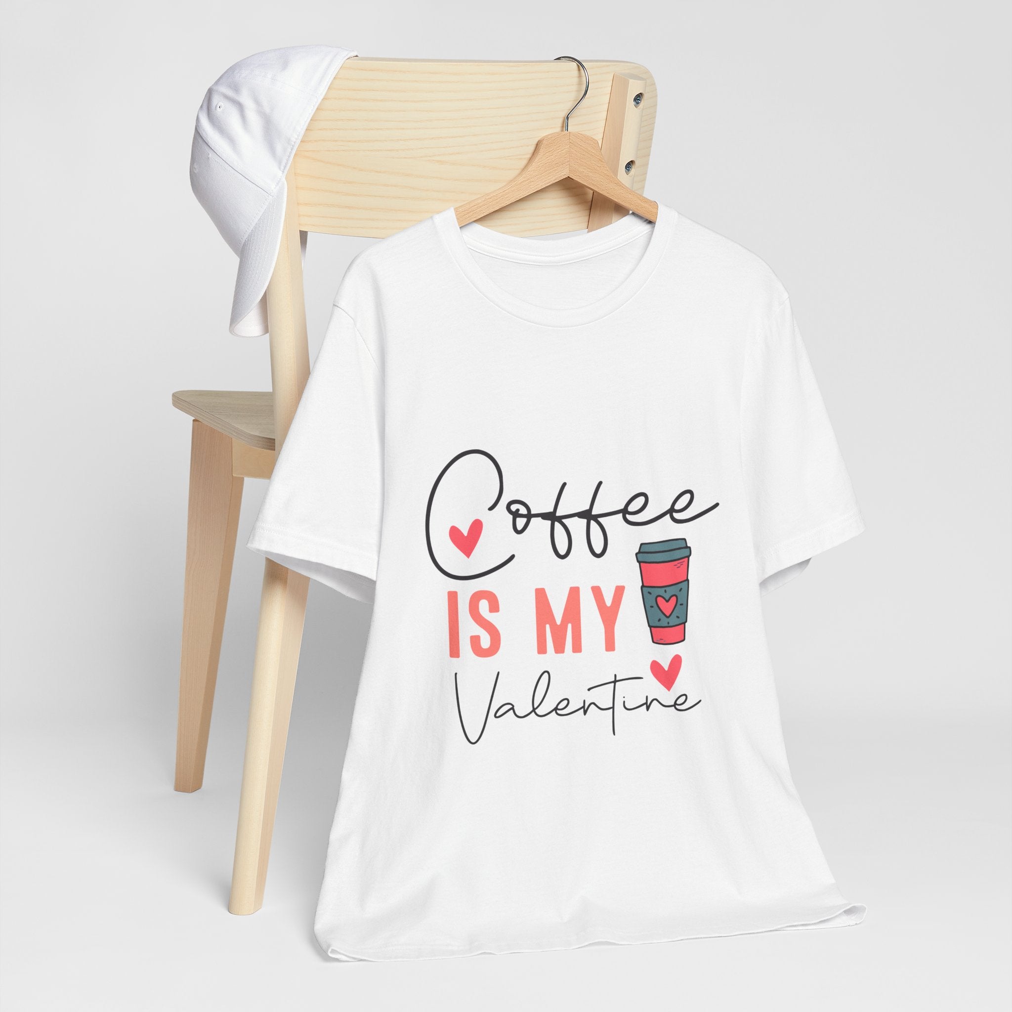 Coffee Is My Valentine T-Shirt — Cute Valentine’s Day Coffee Tee