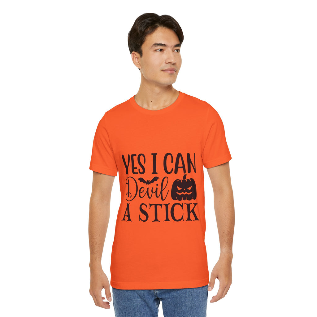 Yes I Can Devil A Stick Halloween T-Shirt