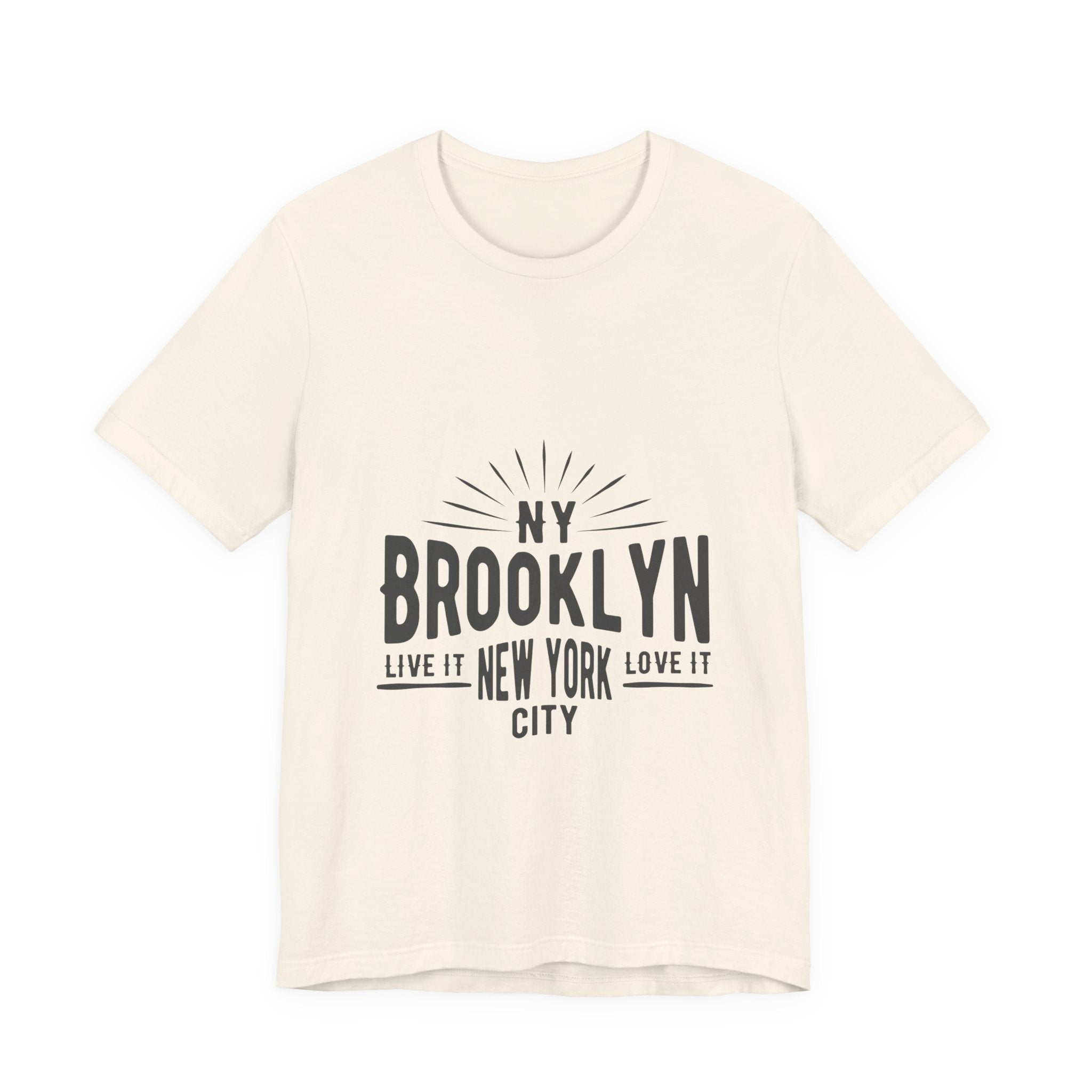 Brooklyn NY Vintage Graphic Tee — "Live It, Love It" New York City T-Shirt