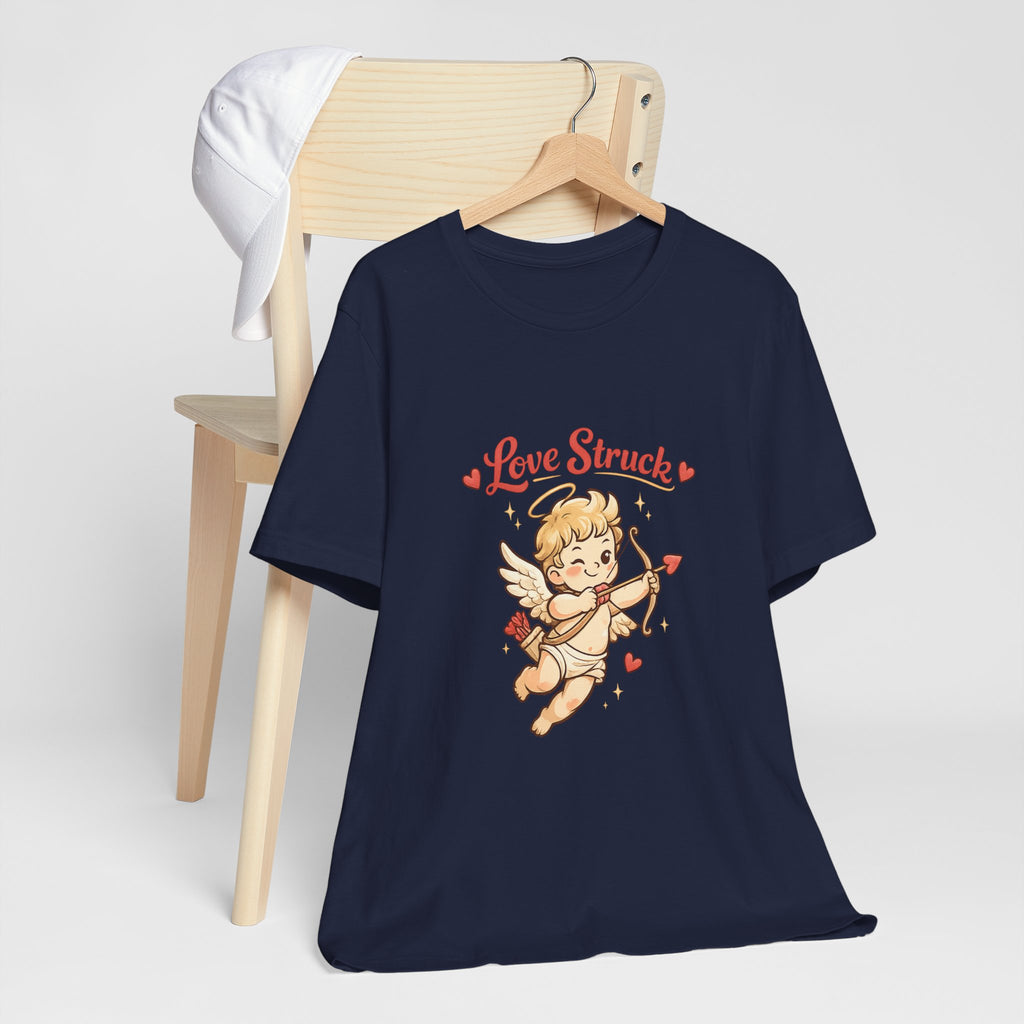 Cupid 'Love Struck' Tee — Cute Vintage Cupid Valentine T-Shirt