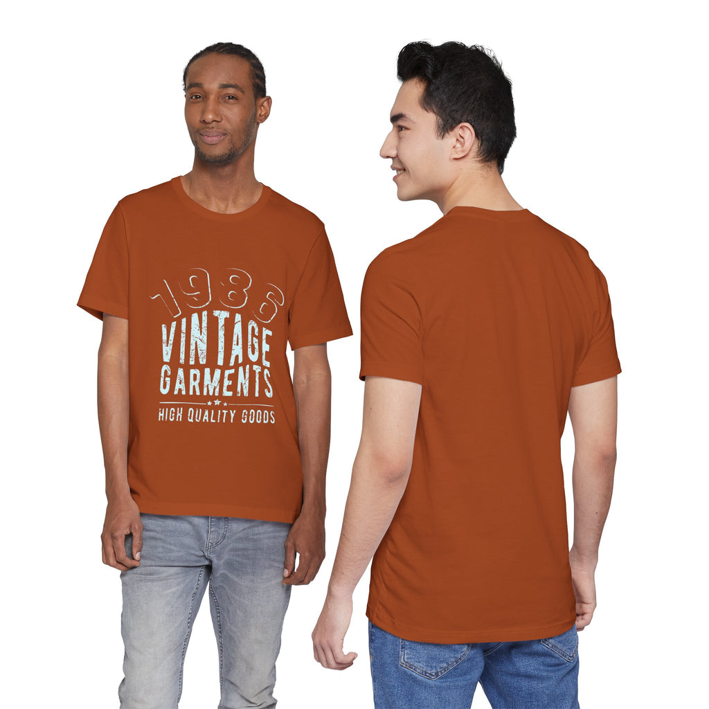 1985 Vintage Garments Tee — High Quality Goods Retro Shirt