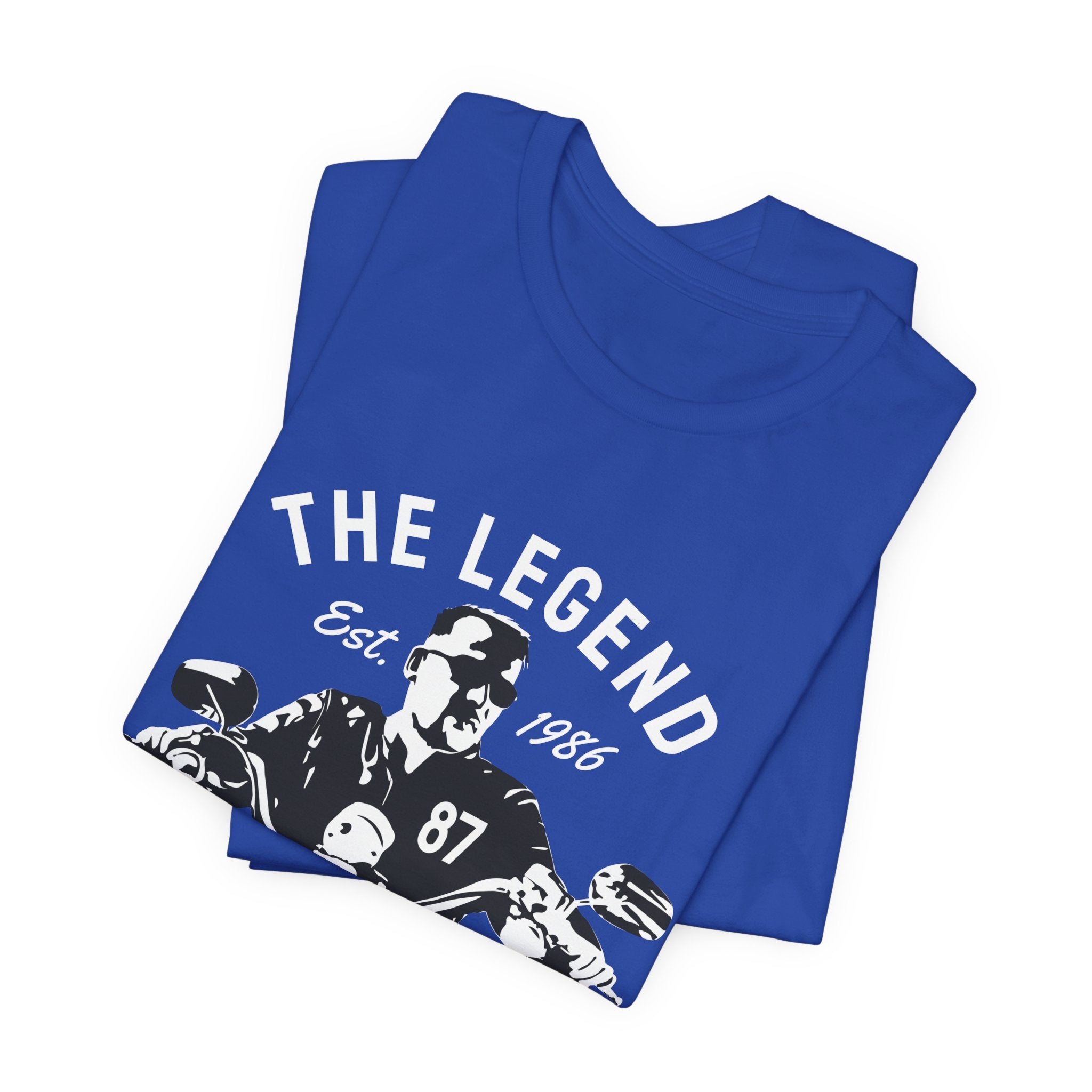 Legend Motorcycle T‑Shirt — "The Legend Est. 1986" King of the Road Biker Tee