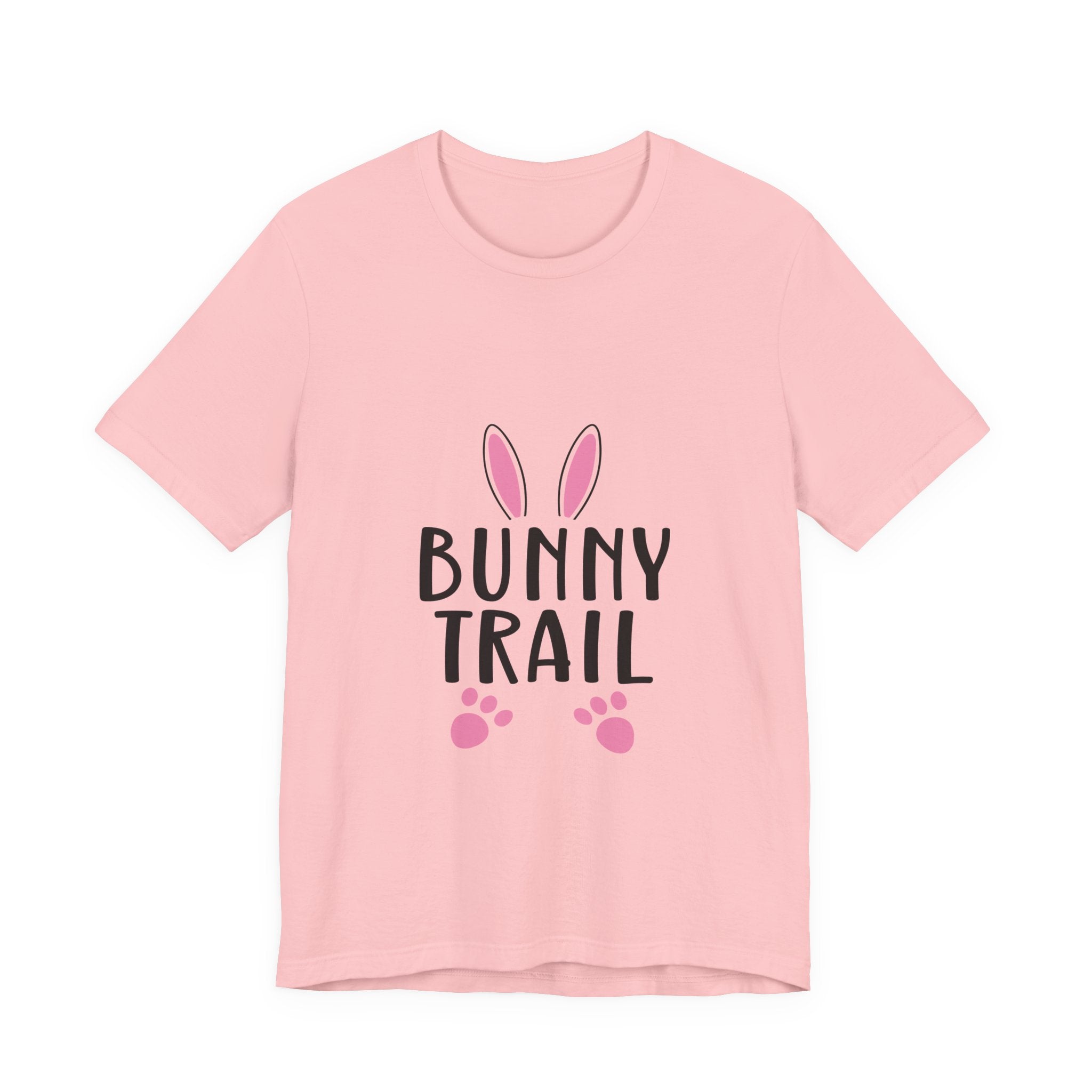 Bunny Trail T‑Shirt — Cute Easter Bunny Ears & Paws Tee