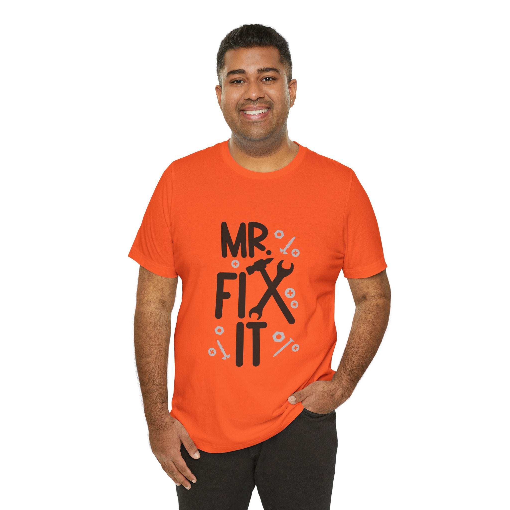 Mr. Fix It T-Shirt – Funny Handyman Tool Tee for DIY Dads & Mechanics