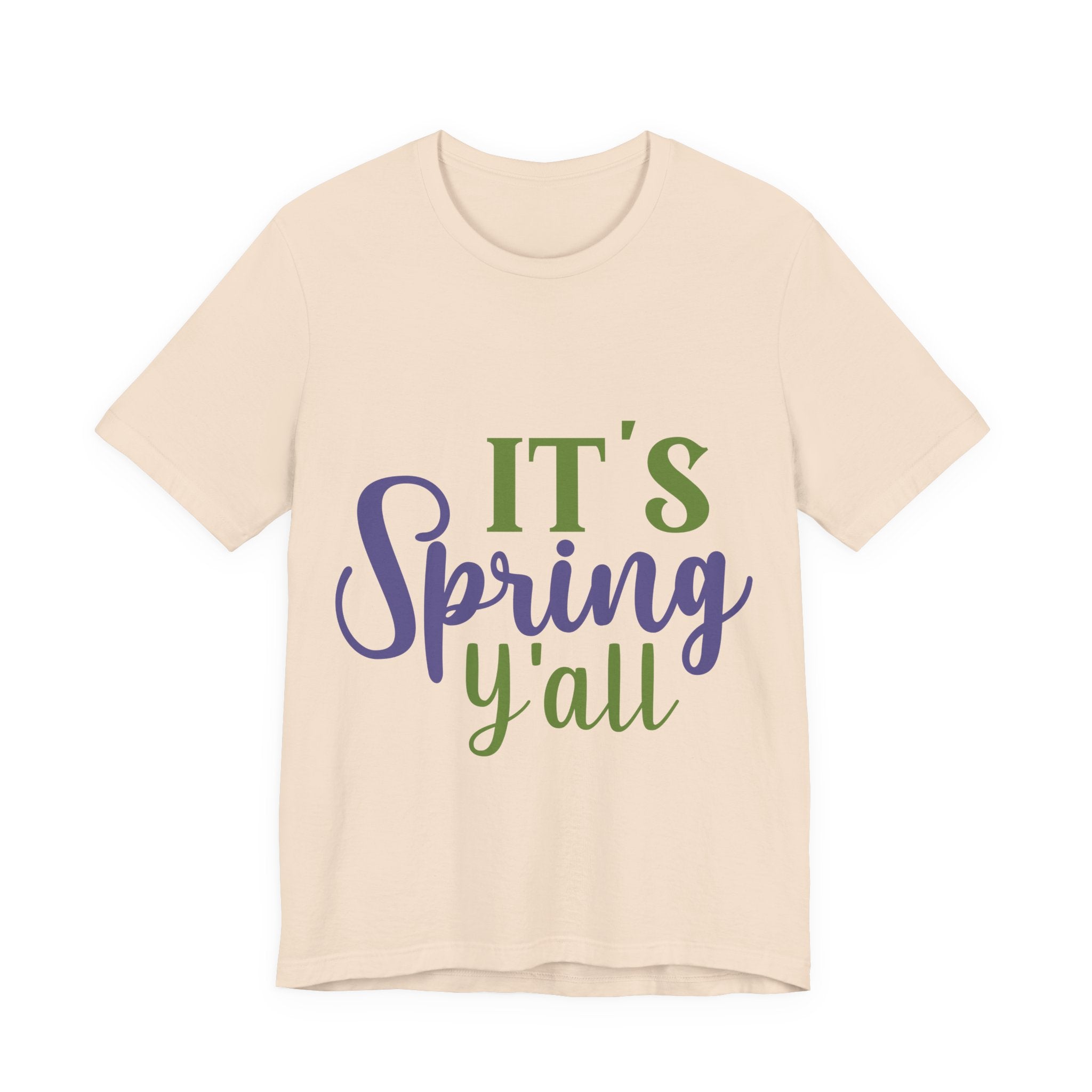It's Spring Y'all Tee — Women's Casual Spring Graphic T-Shirt