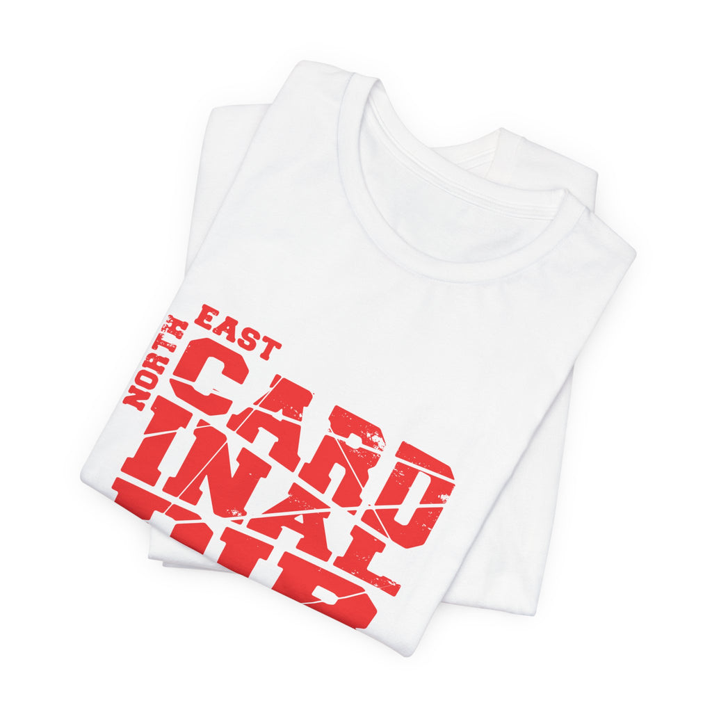 Cardinal Direction Tee — Compass Typography T‑Shirt (North East South West)