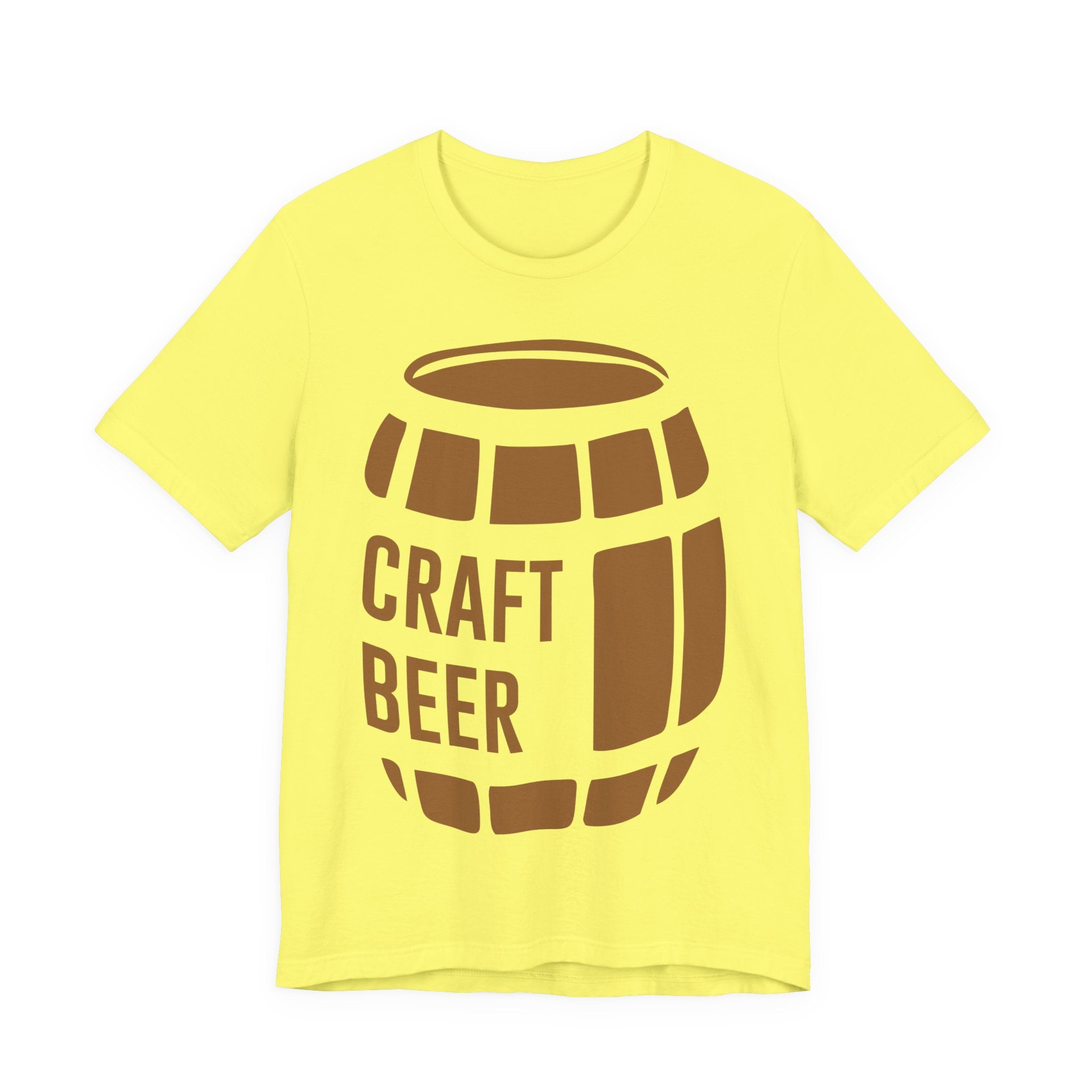 Craft Beer Barrel T-Shirt — Rustic Brewery Beer Lover Tee