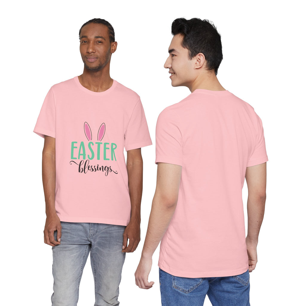 Easter Blessings Tee — Bunny Ears Spring Holiday Shirt