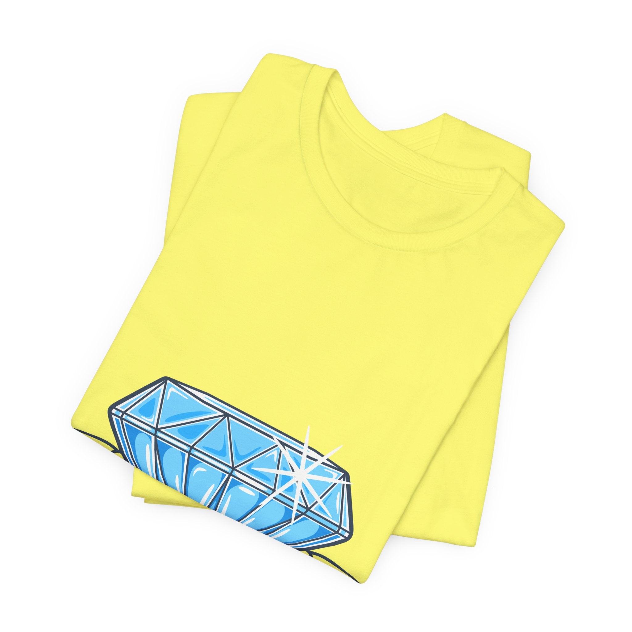 Born to Shine Diamond Graphic Tee — Inspirational Casual T‑Shirt