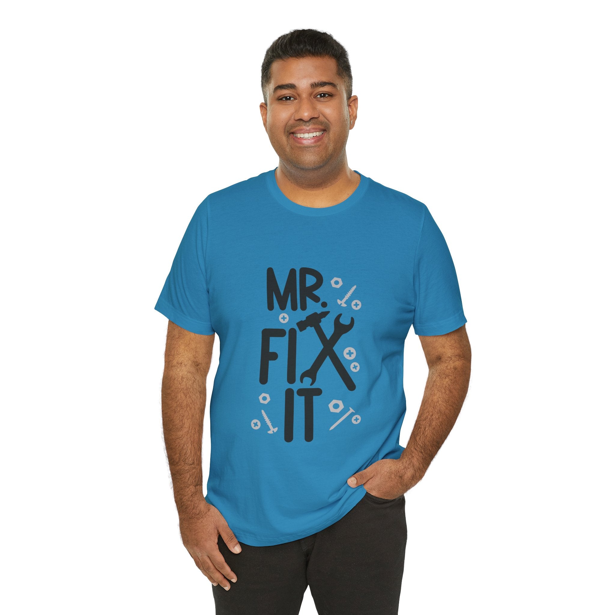 Mr. Fix It T-Shirt – Funny Handyman Tool Tee for DIY Dads & Mechanics