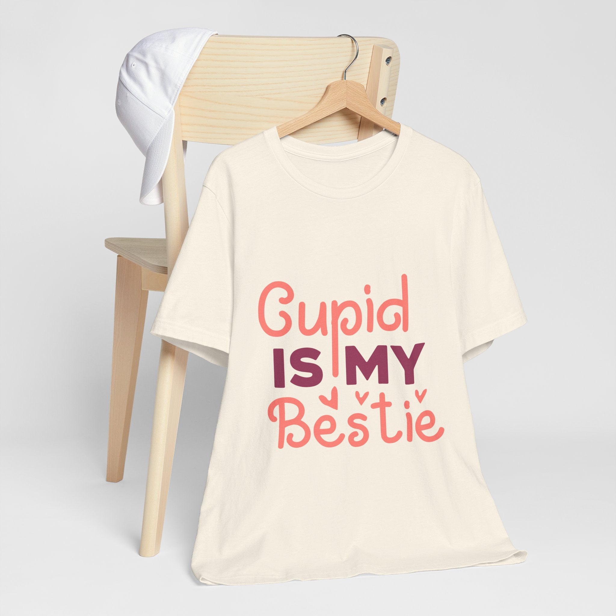 Cupid Is My Bestie Valentine Tee