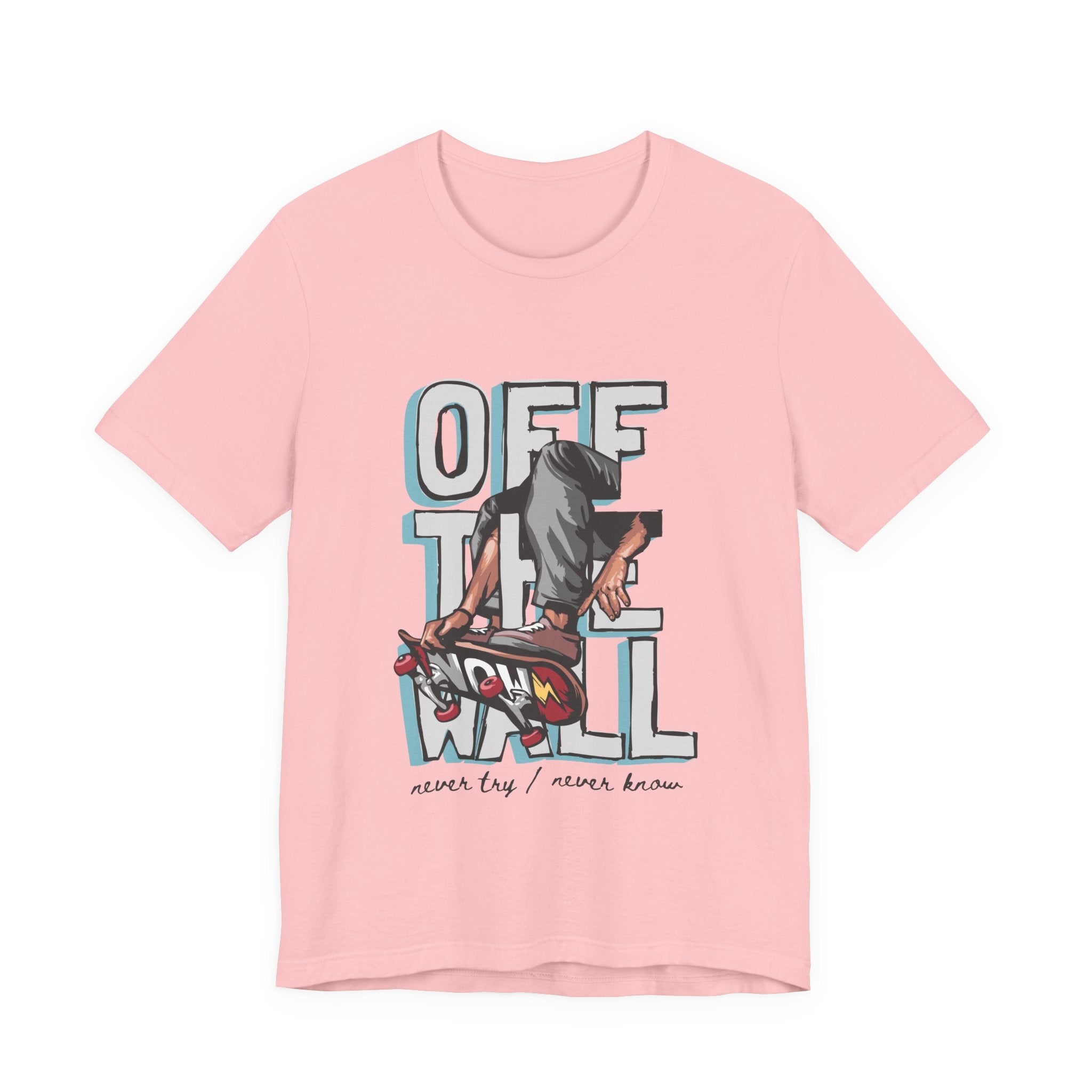 Off The Wall Skateboard T-Shirt — Retro Skate Graphic Tee