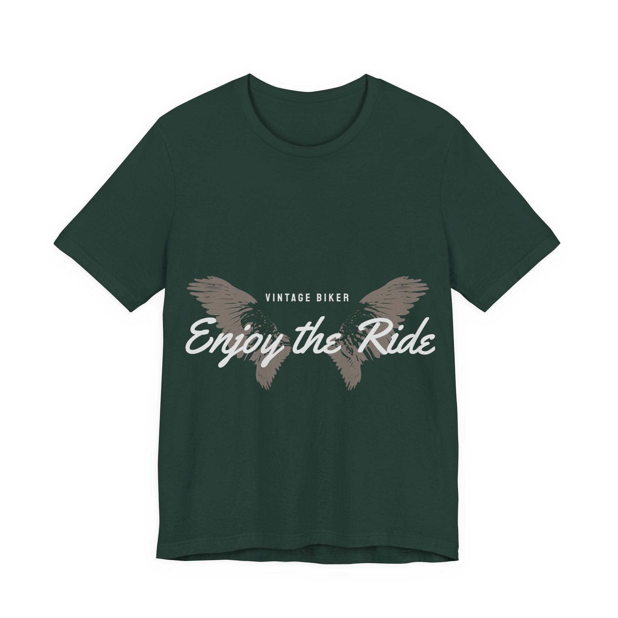 Enjoy the Ride T-Shirt — Vintage Biker Graphic Tee