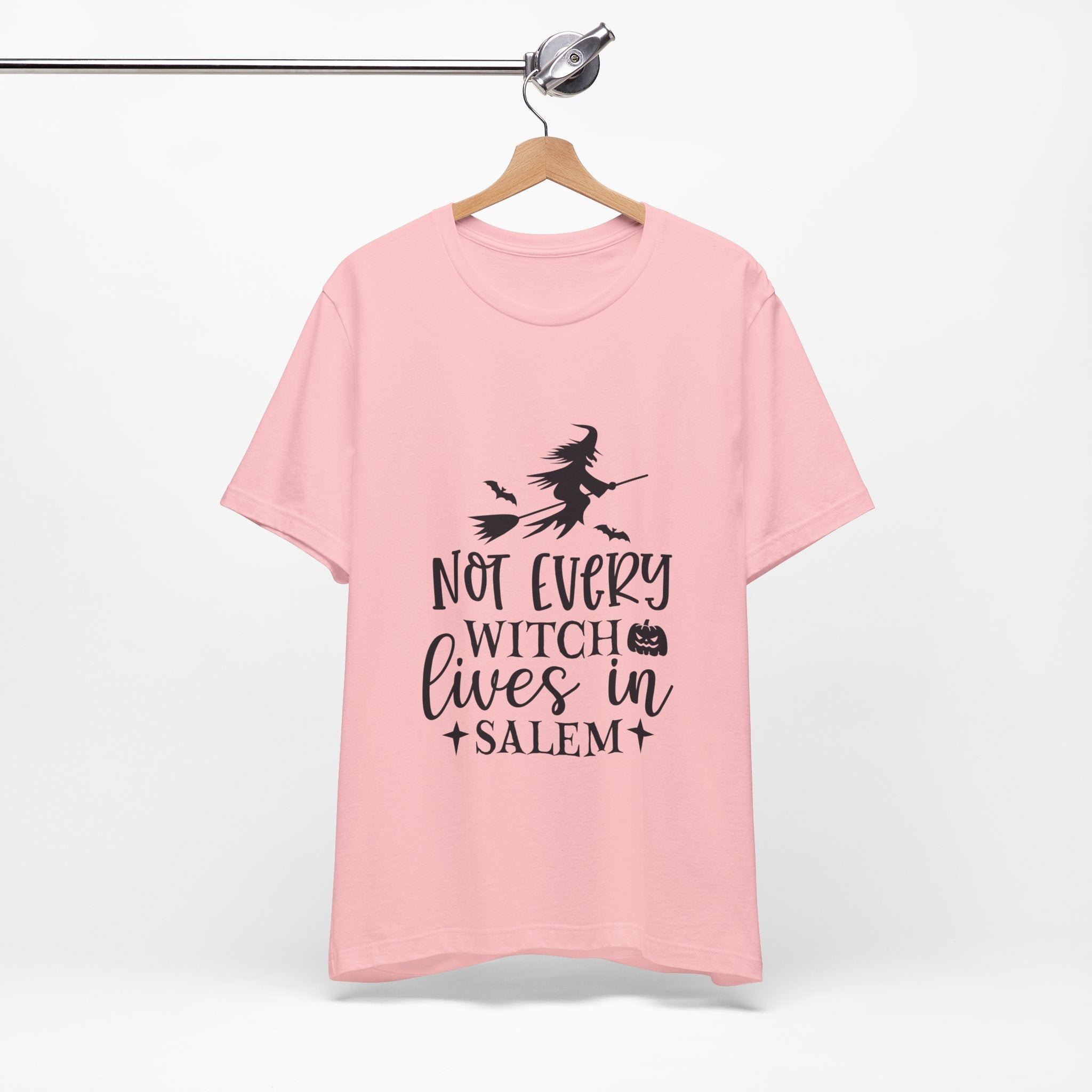 Witch T-Shirt "Not Every Witch Lives in Salem" – Halloween Witchy Graphic Tee