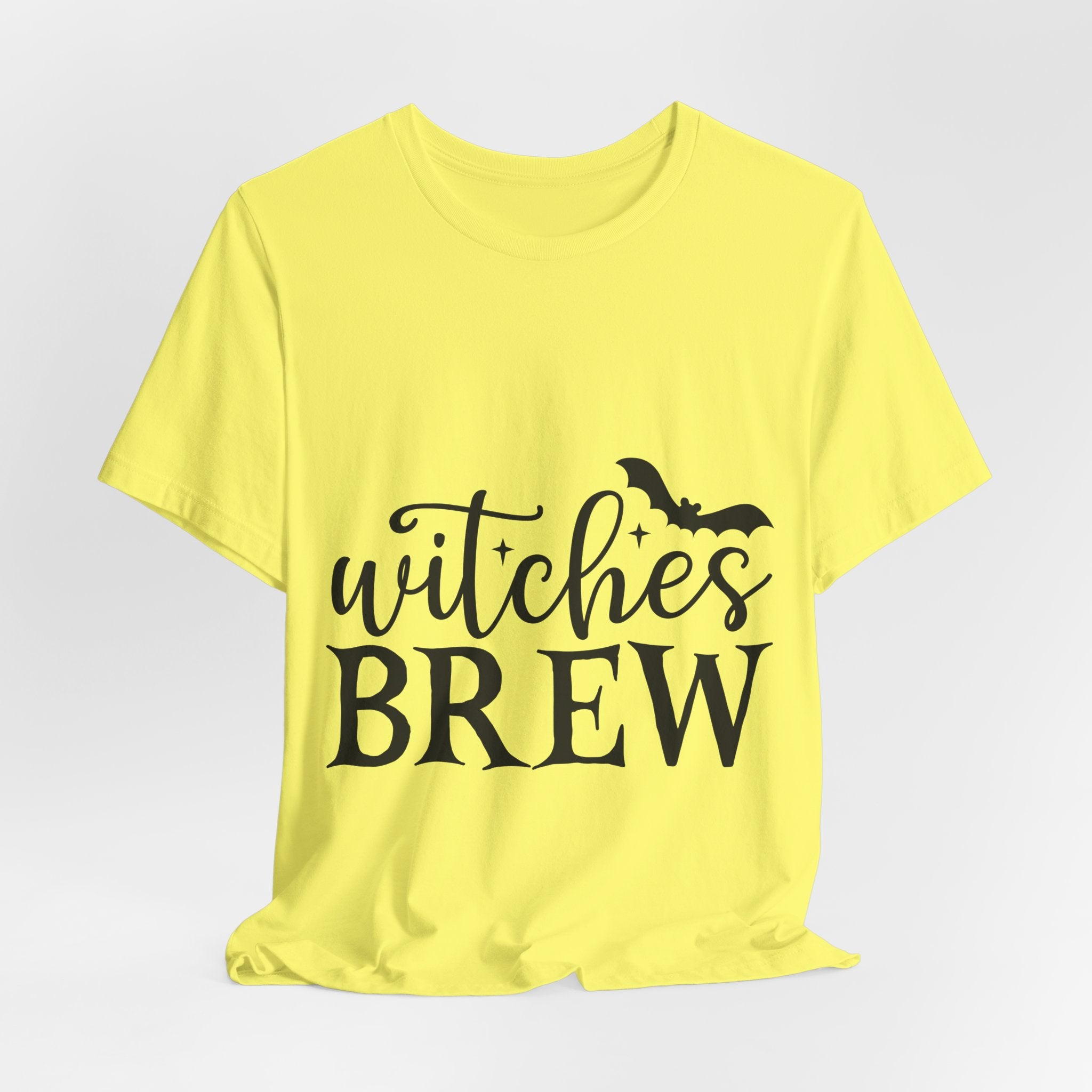 Witches Brew Halloween Tee — Spooky Bat Graphic T-Shirt