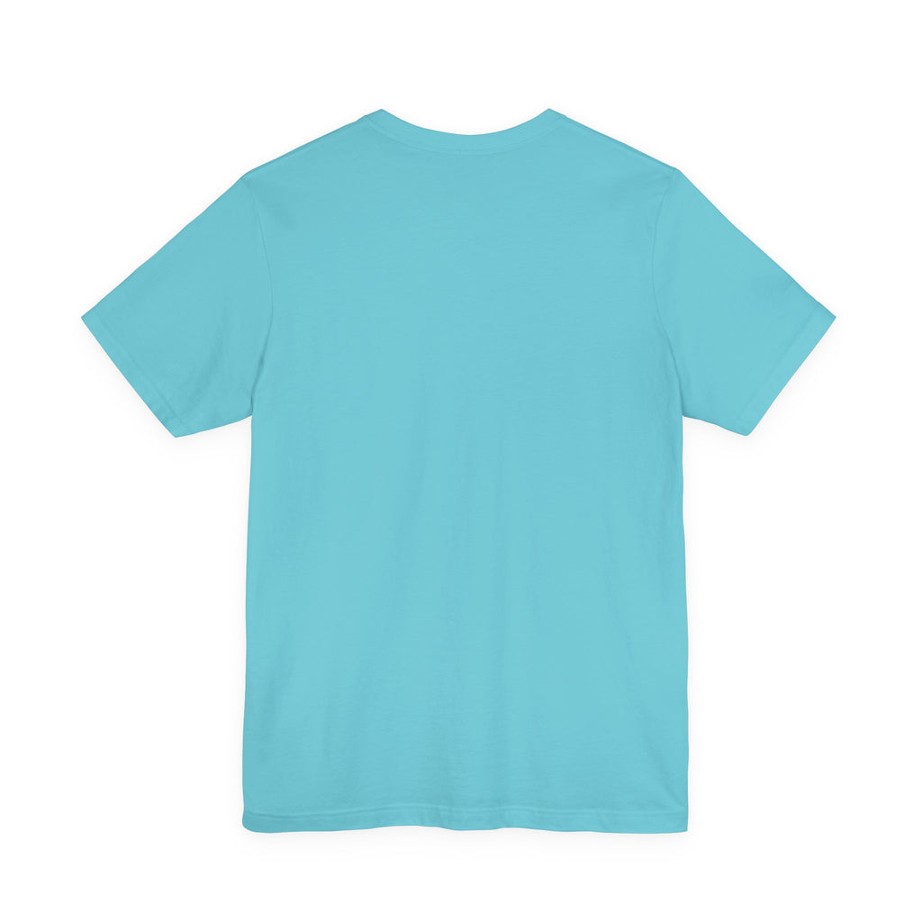 Light blue t-shirt on a white background