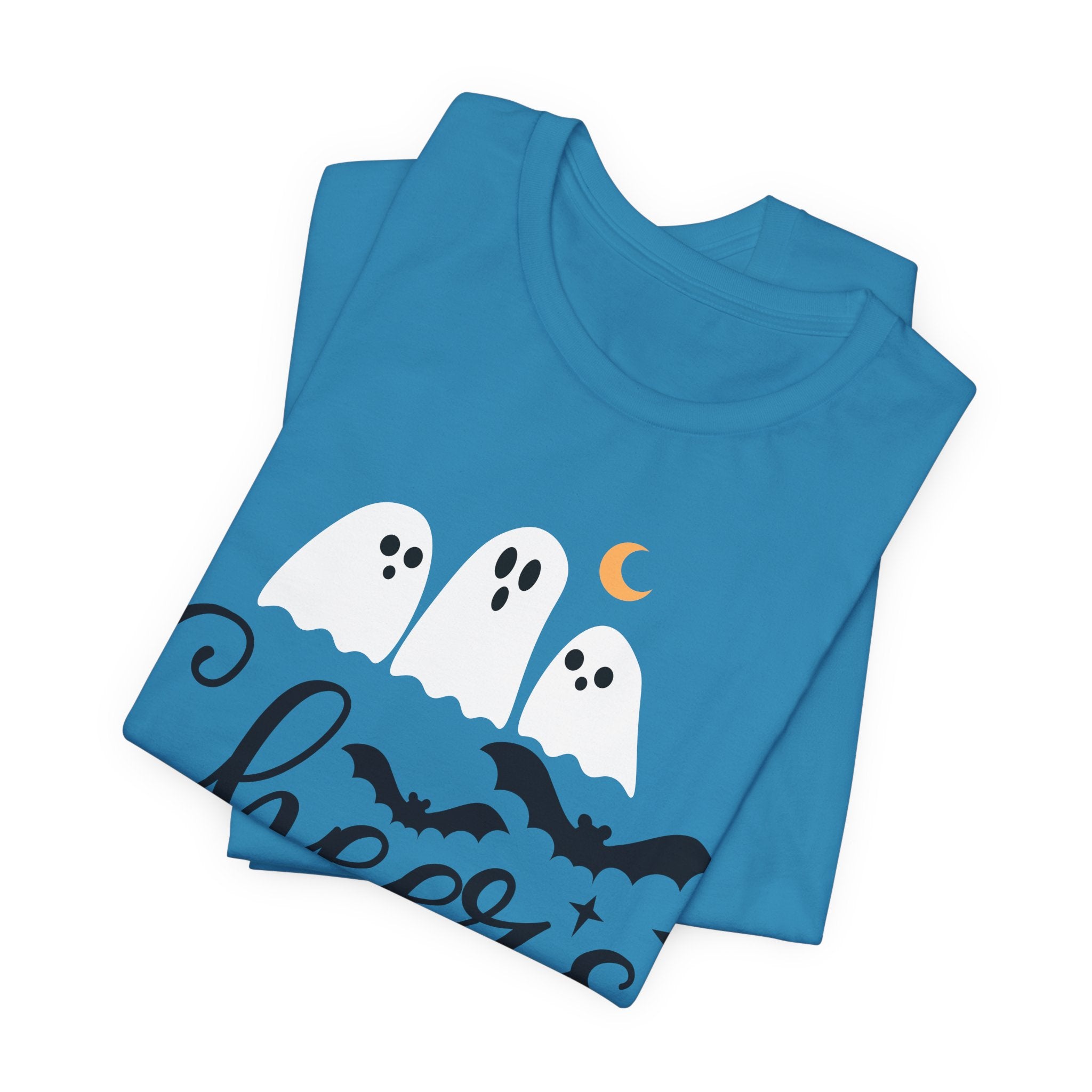 Cheers Witches Halloween Tee — Cute Ghosts, Bats & Party Slogan