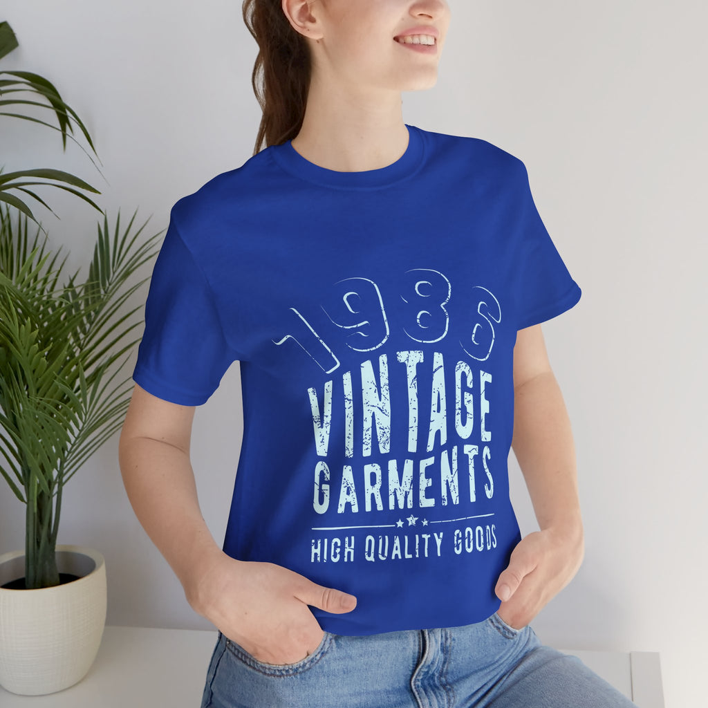 1985 Vintage Garments Tee — High Quality Goods Retro Shirt