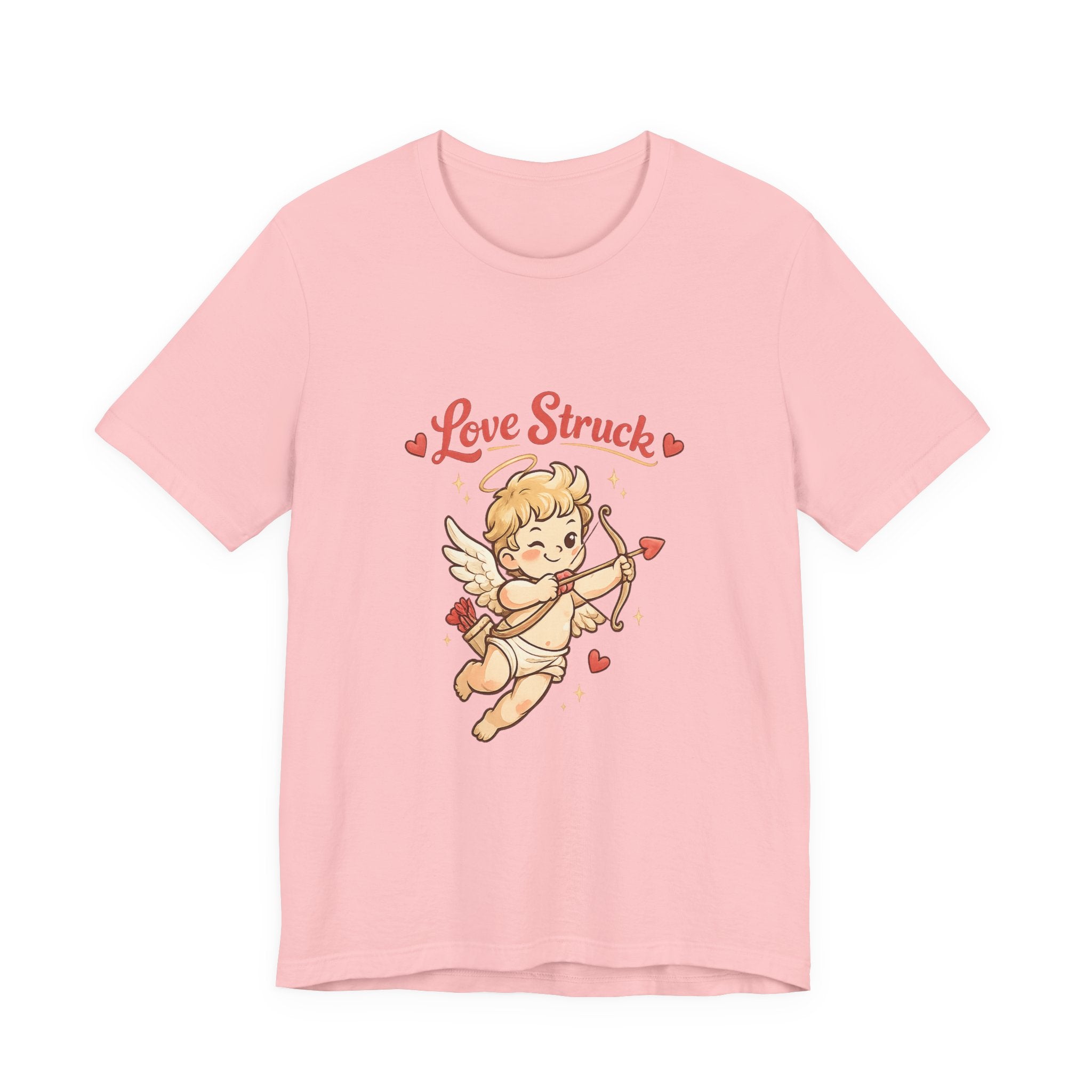 Cupid 'Love Struck' Tee — Cute Vintage Cupid Valentine T-Shirt
