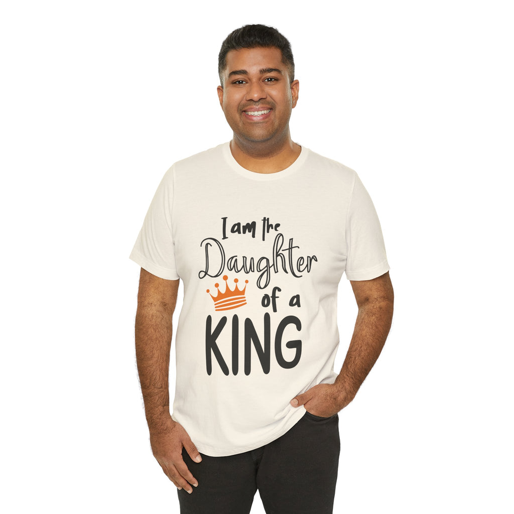 Daughter of a King T-Shirt — Faith-Based Crown Tee for Girls & Women