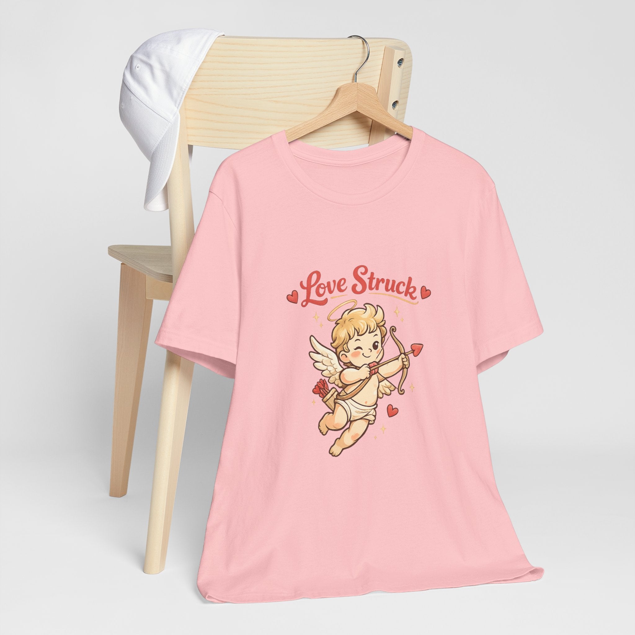 Cupid 'Love Struck' Tee — Cute Vintage Cupid Valentine T-Shirt