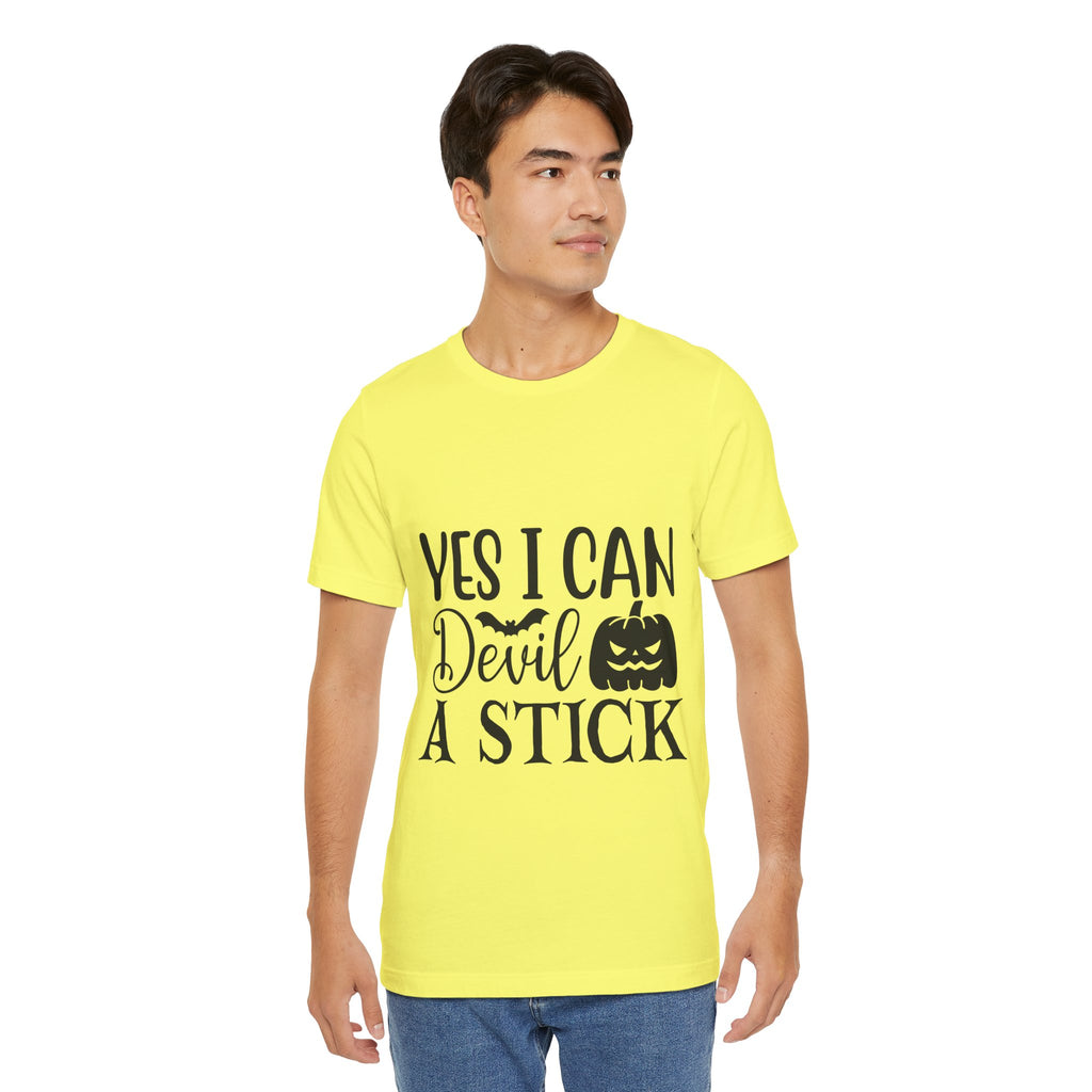 Yes I Can Devil A Stick Halloween T-Shirt