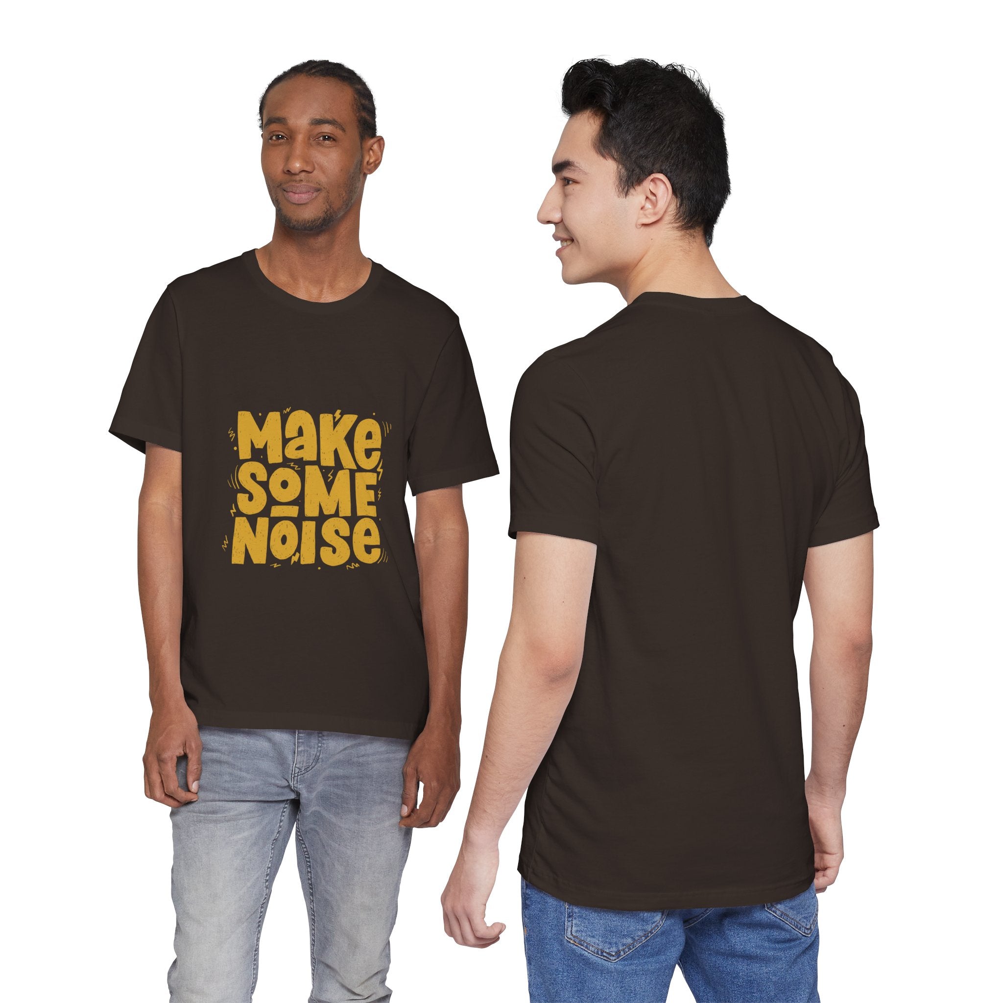 Make Some Noise T‑Shirt — Retro Bold Graphic Tee