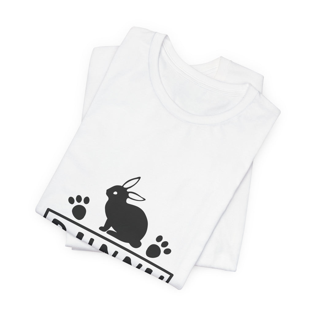 Bunny Crossing T‑Shirt — Cute Rabbit Graphic Tee for Easter & Animal Lovers