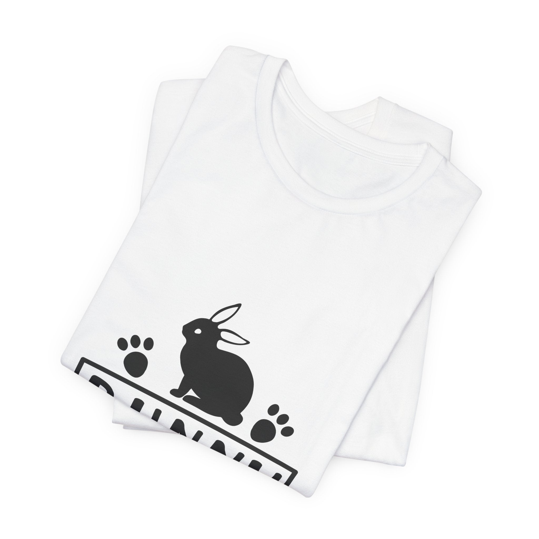 Bunny Crossing T‑Shirt — Cute Rabbit Graphic Tee for Easter & Animal Lovers