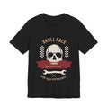Skull Race Motorcycle Tee — Ride Fast Experience Graphic Shirt
