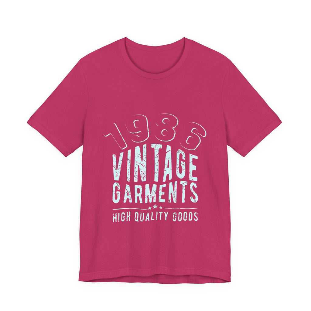 1985 Vintage Garments Tee — High Quality Goods Retro Shirt