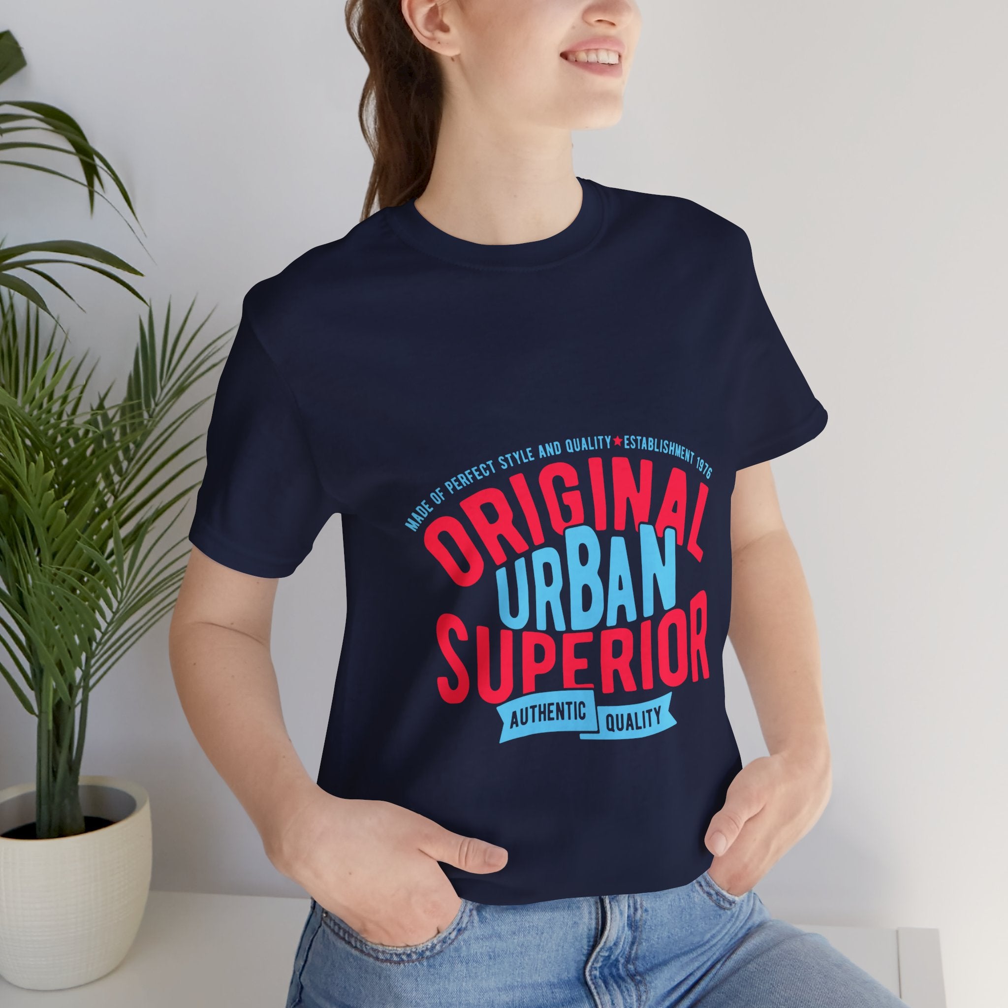Original Urban Superior Graphic Tee — Authentic Quality Retro Streetwear