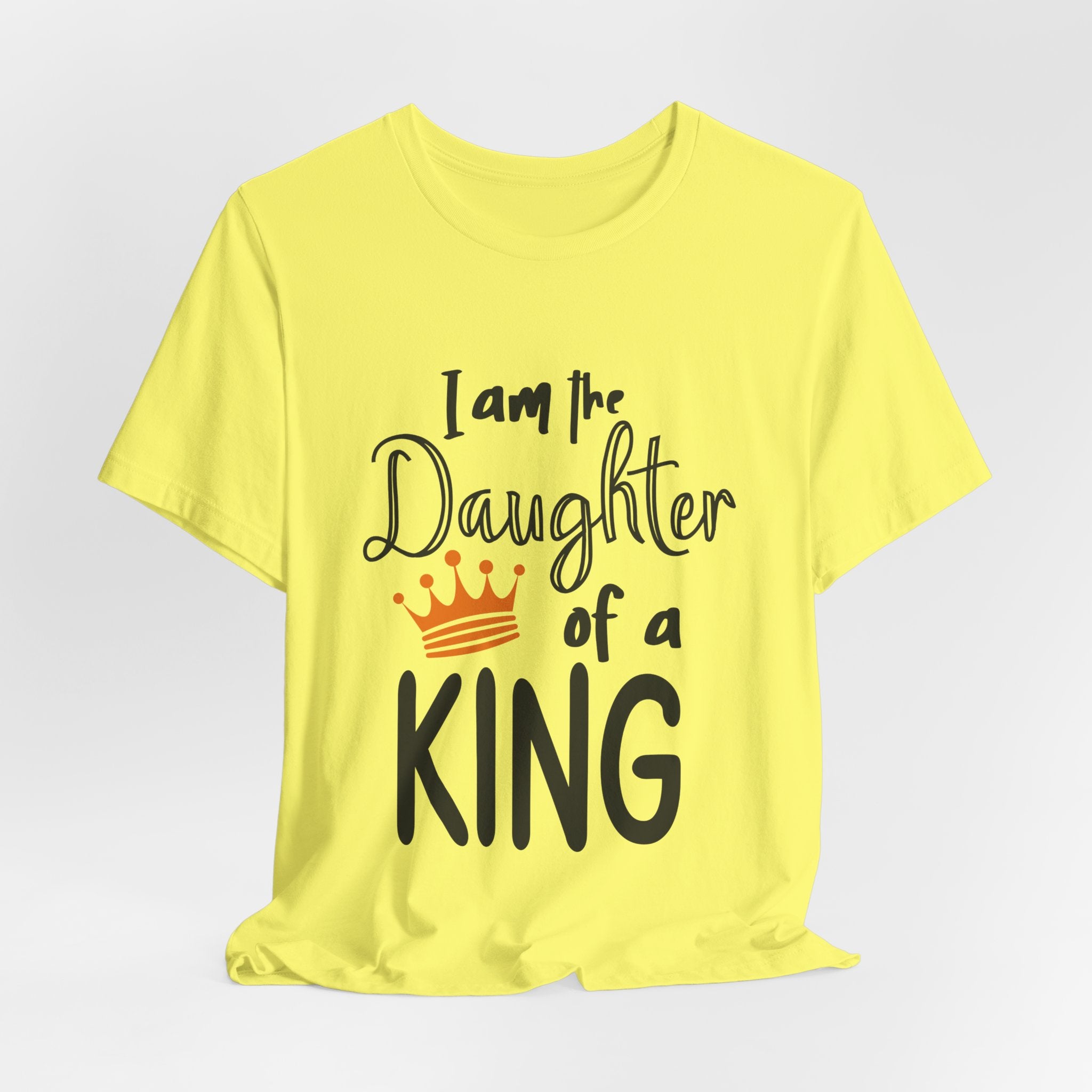 Daughter of a King T-Shirt — Faith-Based Crown Tee for Girls & Women