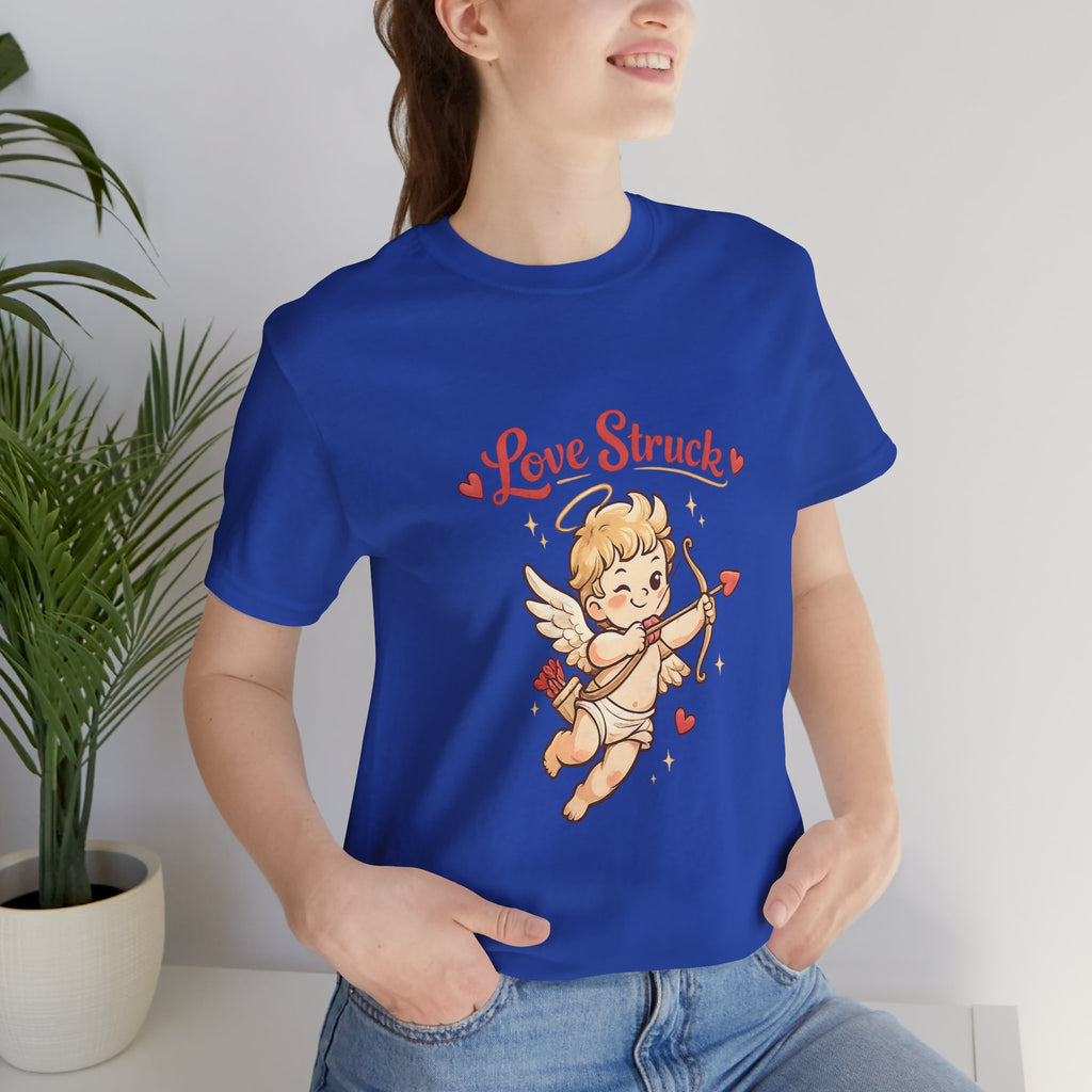 Cupid 'Love Struck' Tee — Cute Vintage Cupid Valentine T-Shirt