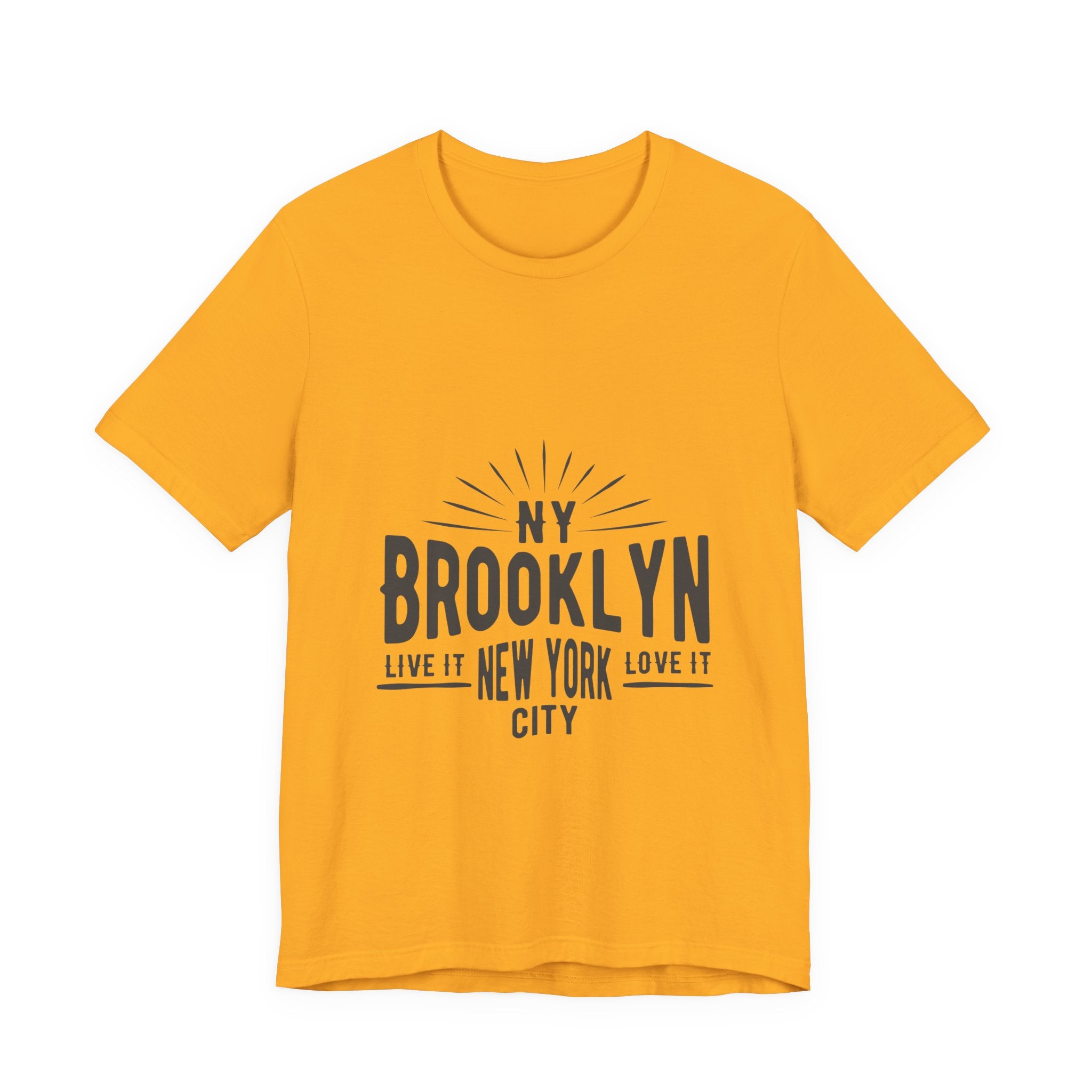 Brooklyn NY Vintage Graphic Tee — "Live It, Love It" New York City T-Shirt