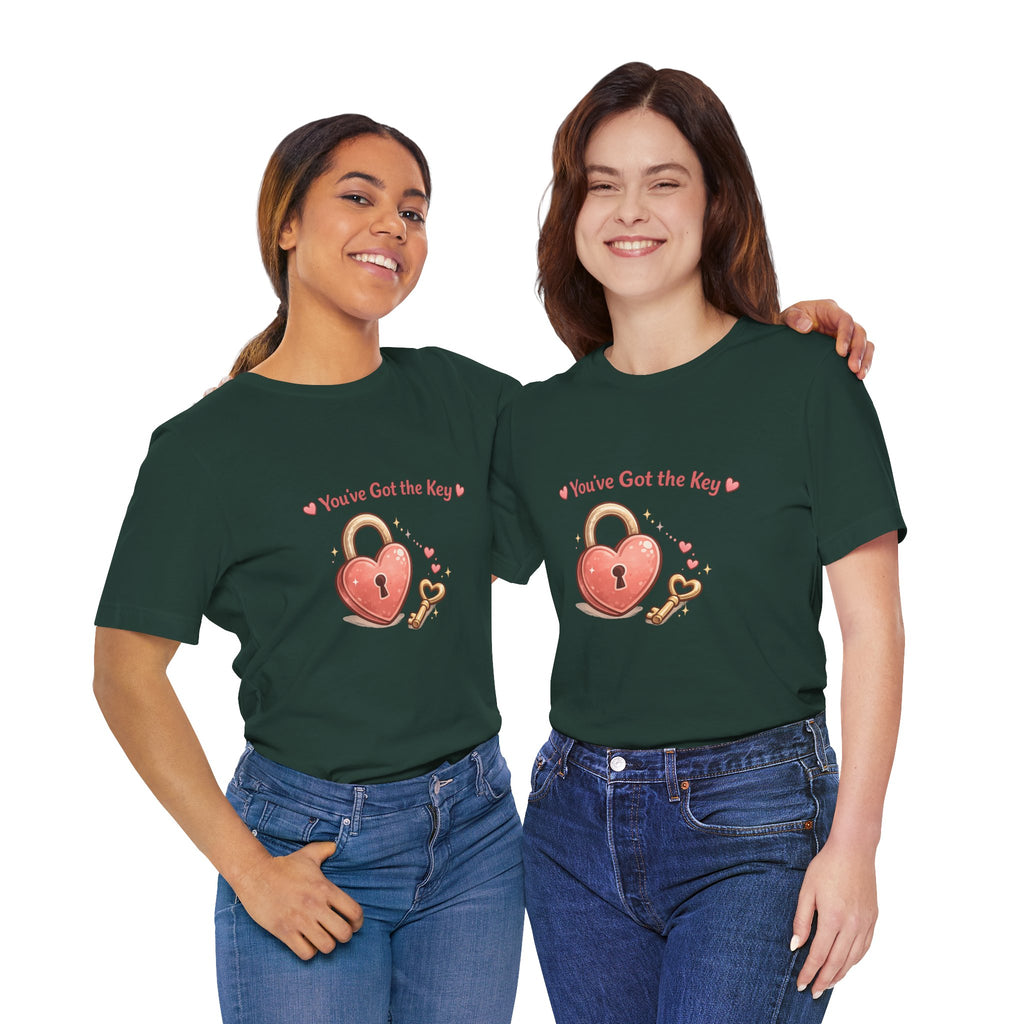 You've Got the Key Heart Lock T-Shirt