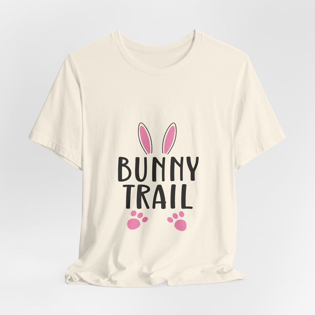 Bunny Trail T‑Shirt — Cute Easter Bunny Ears & Paws Tee