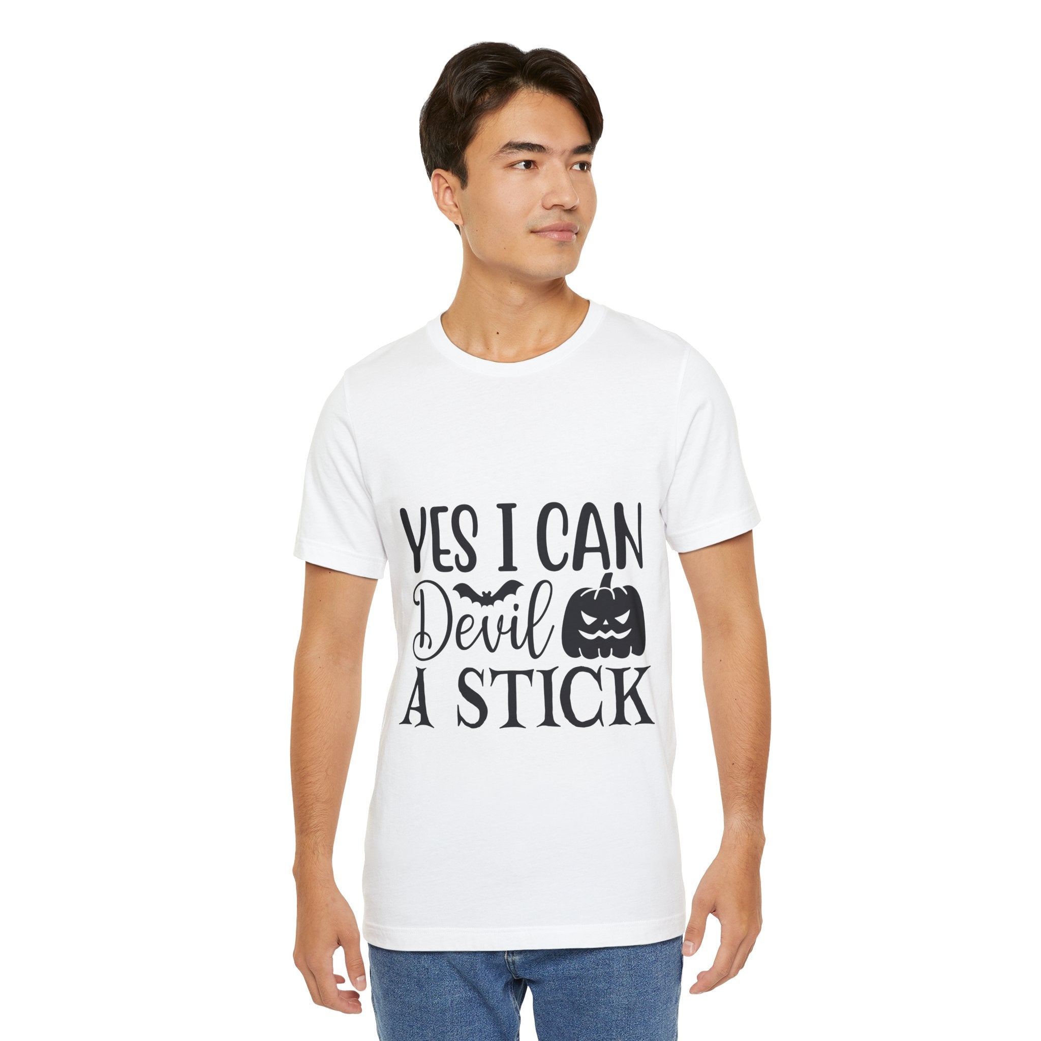 Yes I Can Devil A Stick Halloween T-Shirt