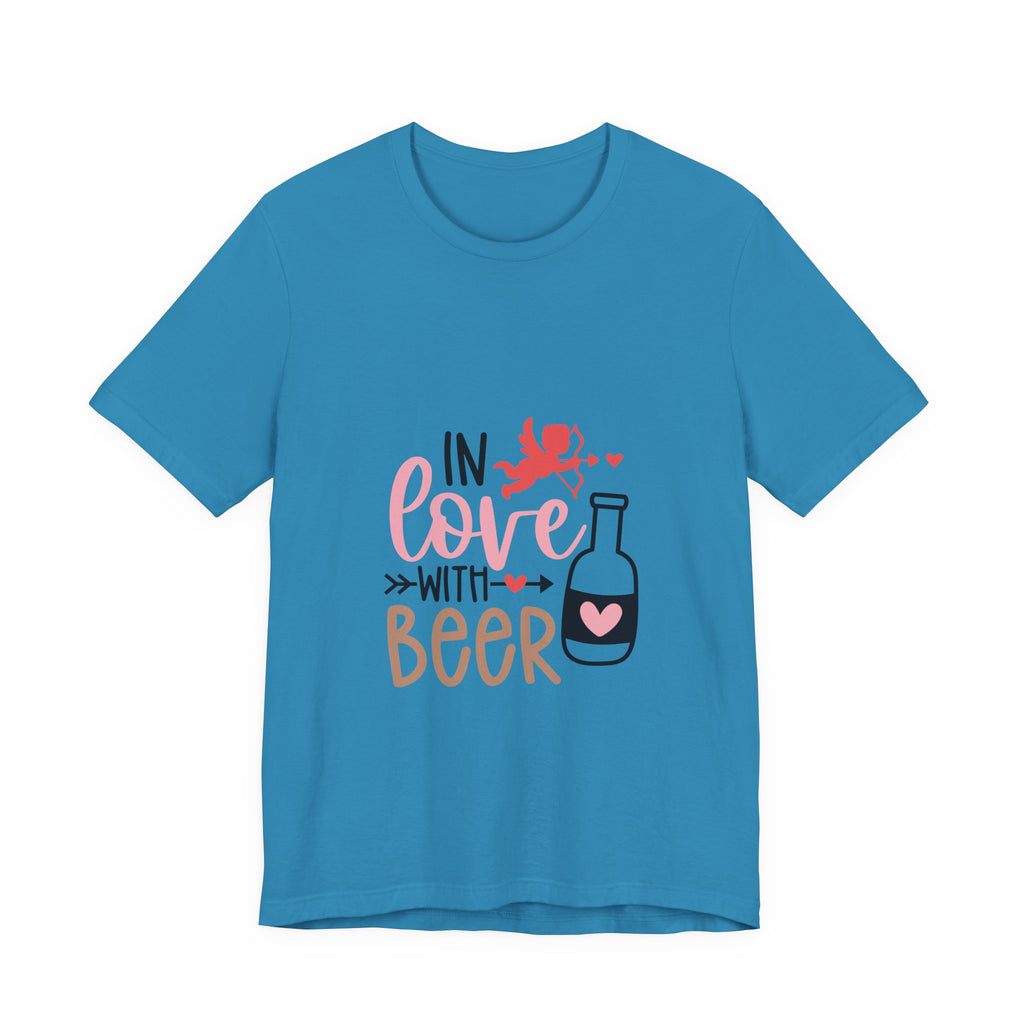 In Love With Beer T-Shirt — Funny Valentine’s Day Beer Tee