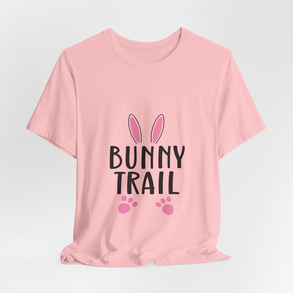 Bunny Trail T‑Shirt — Cute Easter Bunny Ears & Paws Tee