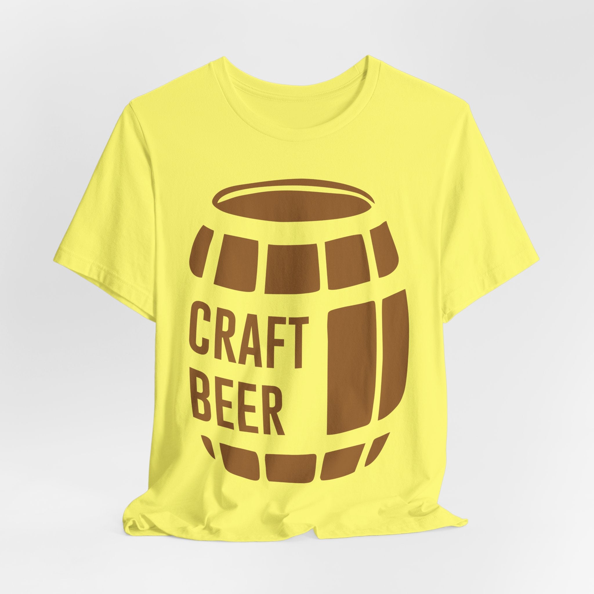 Craft Beer Barrel T-Shirt — Rustic Brewery Beer Lover Tee
