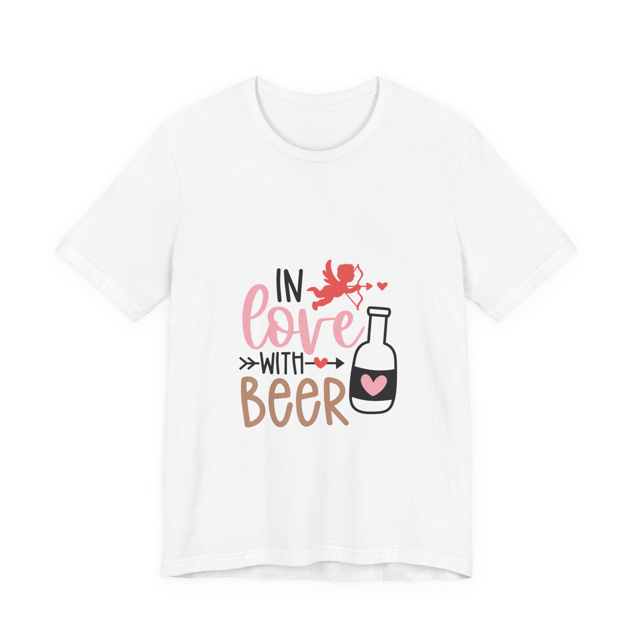In Love With Beer T-Shirt — Funny Valentine’s Day Beer Tee