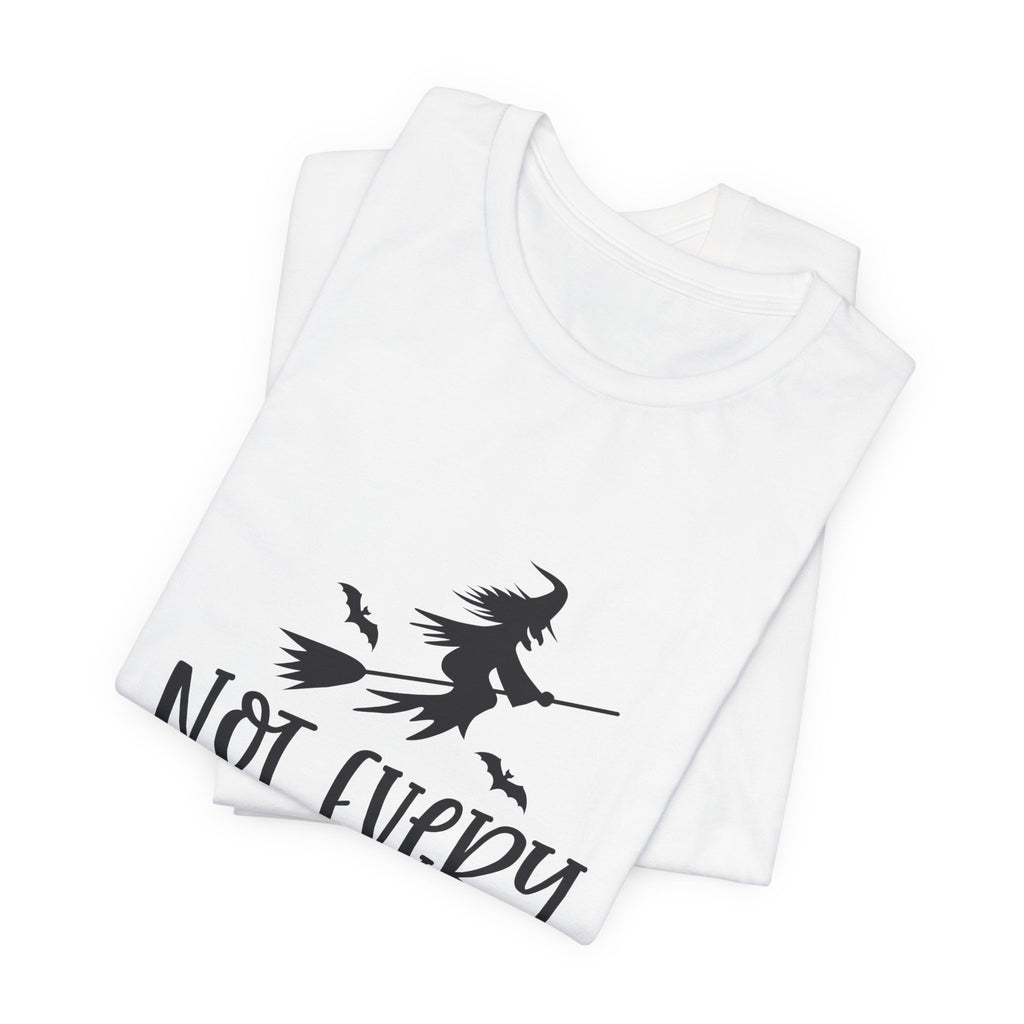 Witch T-Shirt "Not Every Witch Lives in Salem" – Halloween Witchy Graphic Tee