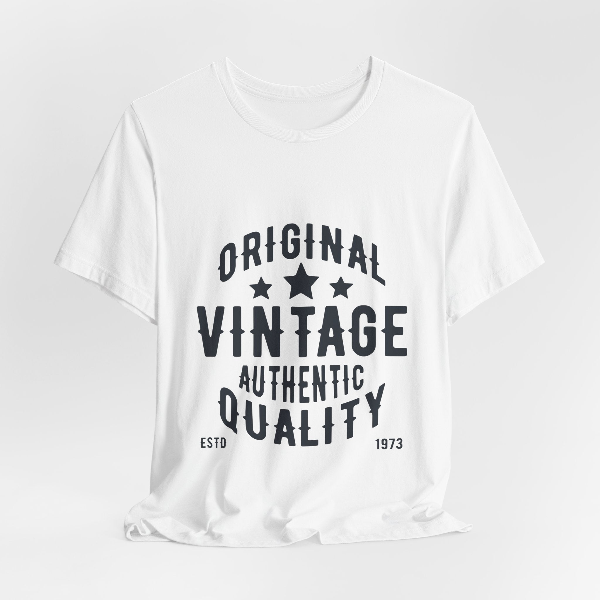 Vintage Graphic Tee – "Original Vintage Authentic Quality" Short Sleeve Shirt