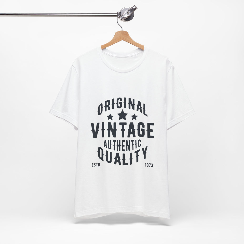Vintage Graphic Tee – "Original Vintage Authentic Quality" Short Sleeve Shirt