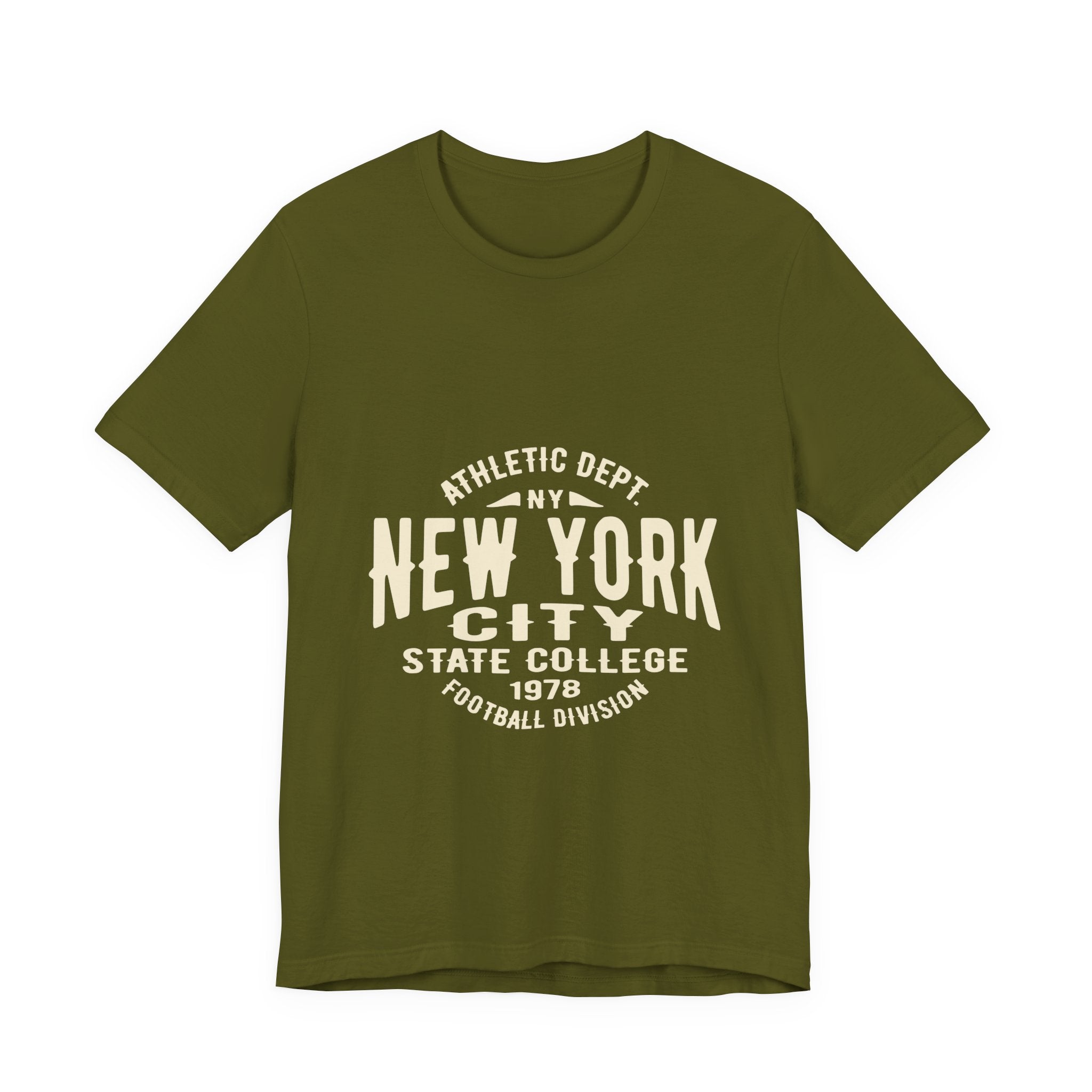 New York City State College Vintage Athletic Tee